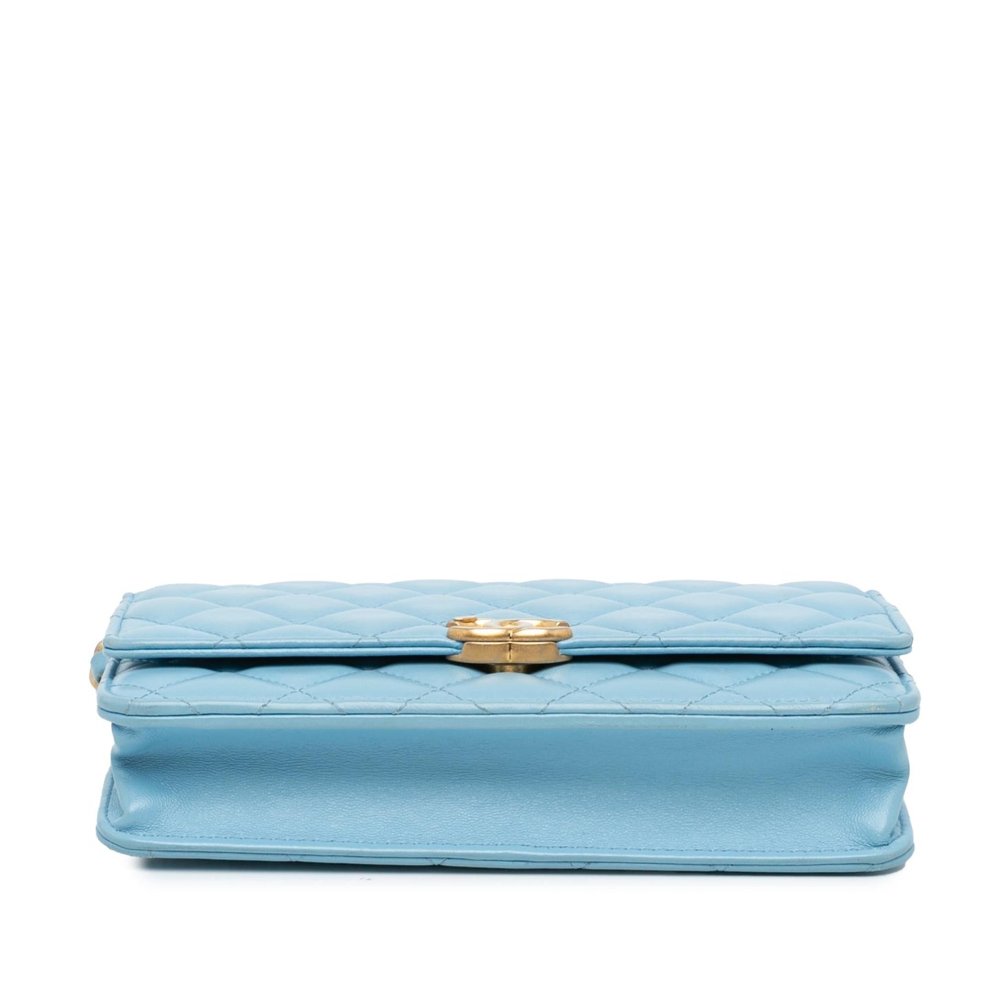 Chanel Quilted Lambskin Candy Chain Wallet on Chain (SHG-Q7WESp)