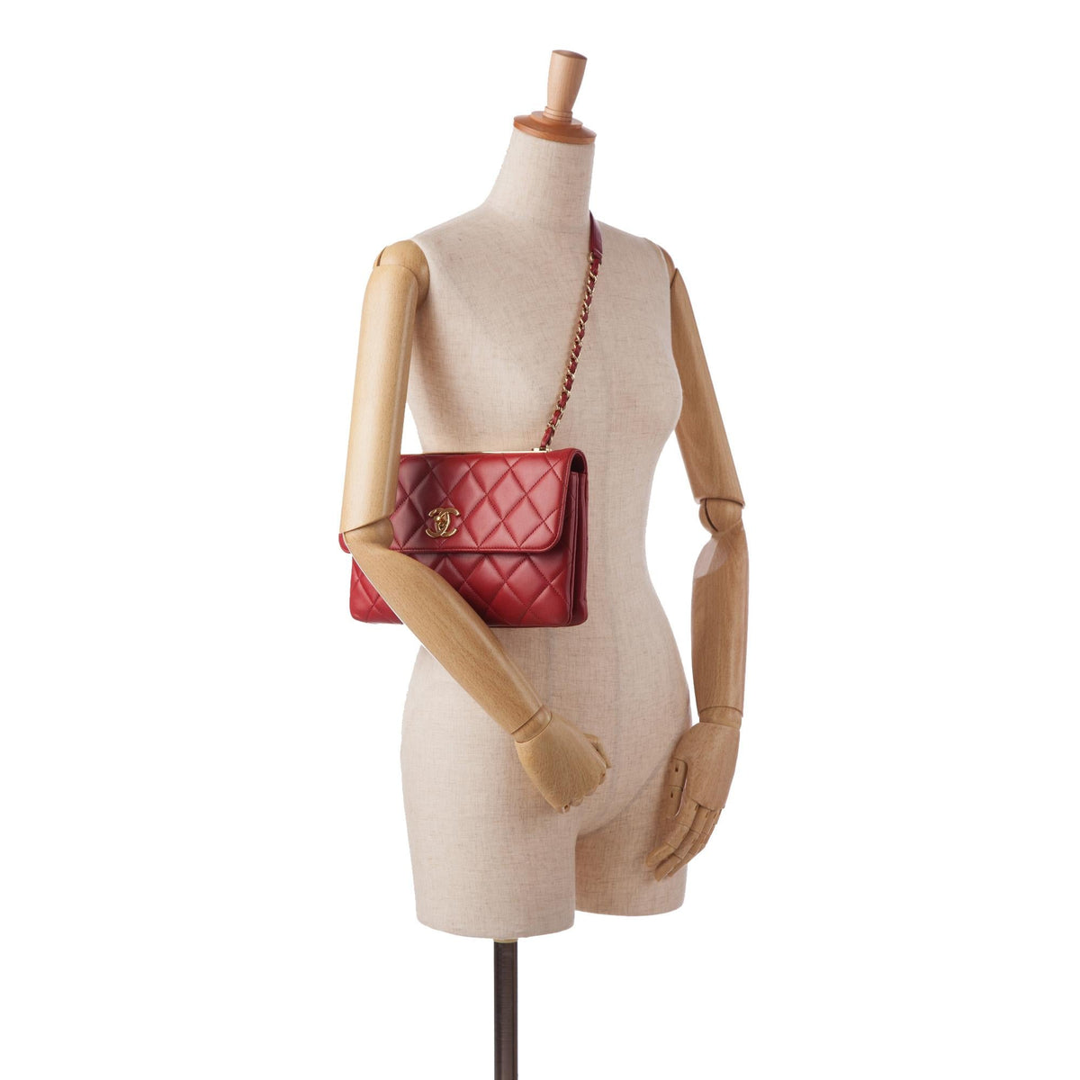 Chanel Quilted Lambskin Trendy Flap (SHG-OZf4S2)