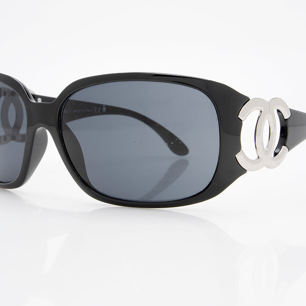 Chanel Rectangular CC Sunglasses (SHF-19142)