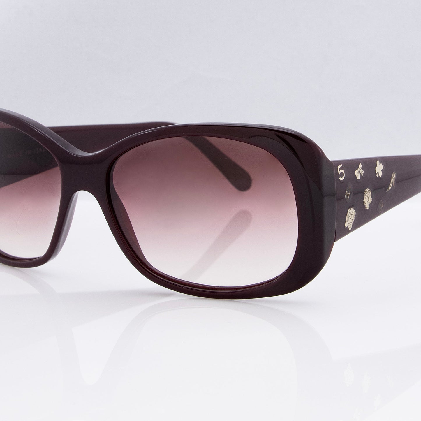 Chanel Rectangular Charm Sunglasses (SHF-22378)