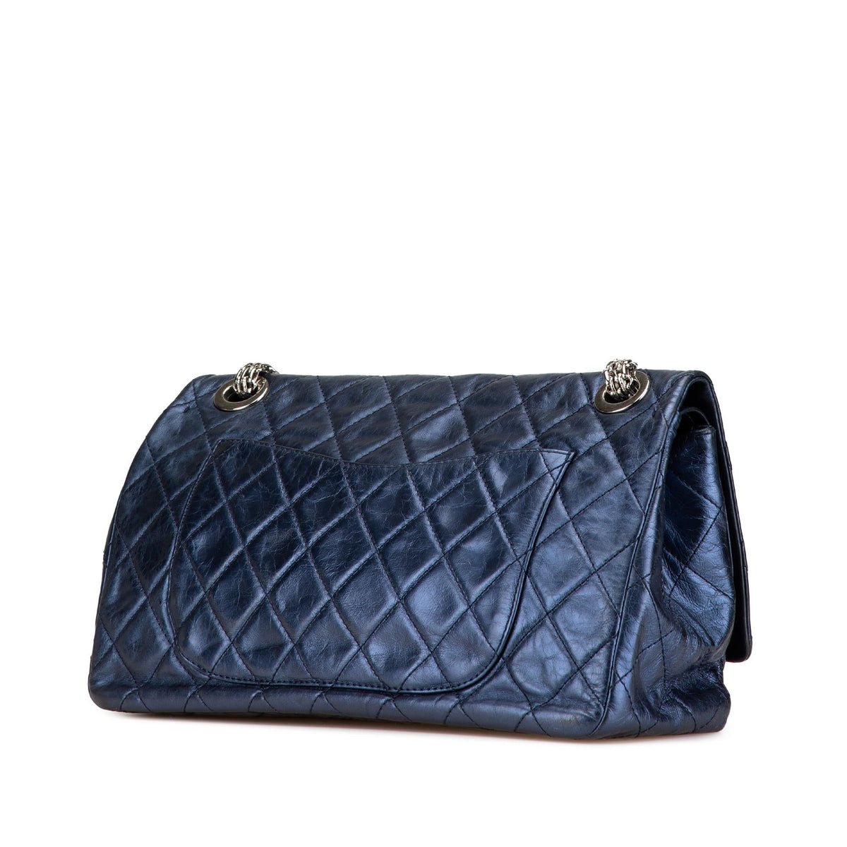Chanel Reissue 2.55 Aged Metallic Calfskin Flap 226 (SHG-UERrb6)