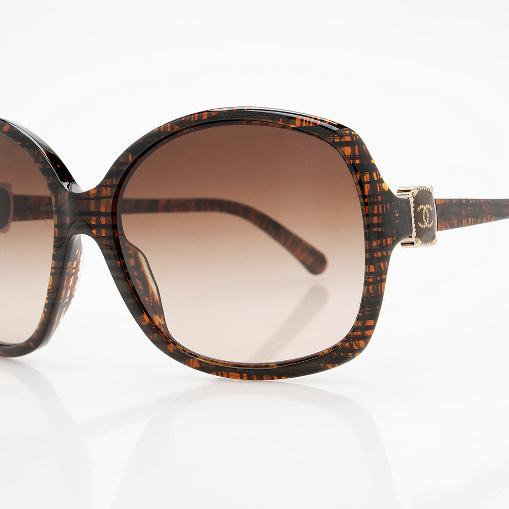 Chanel Oversized Ribbon Sunglasses (SHF-17700)