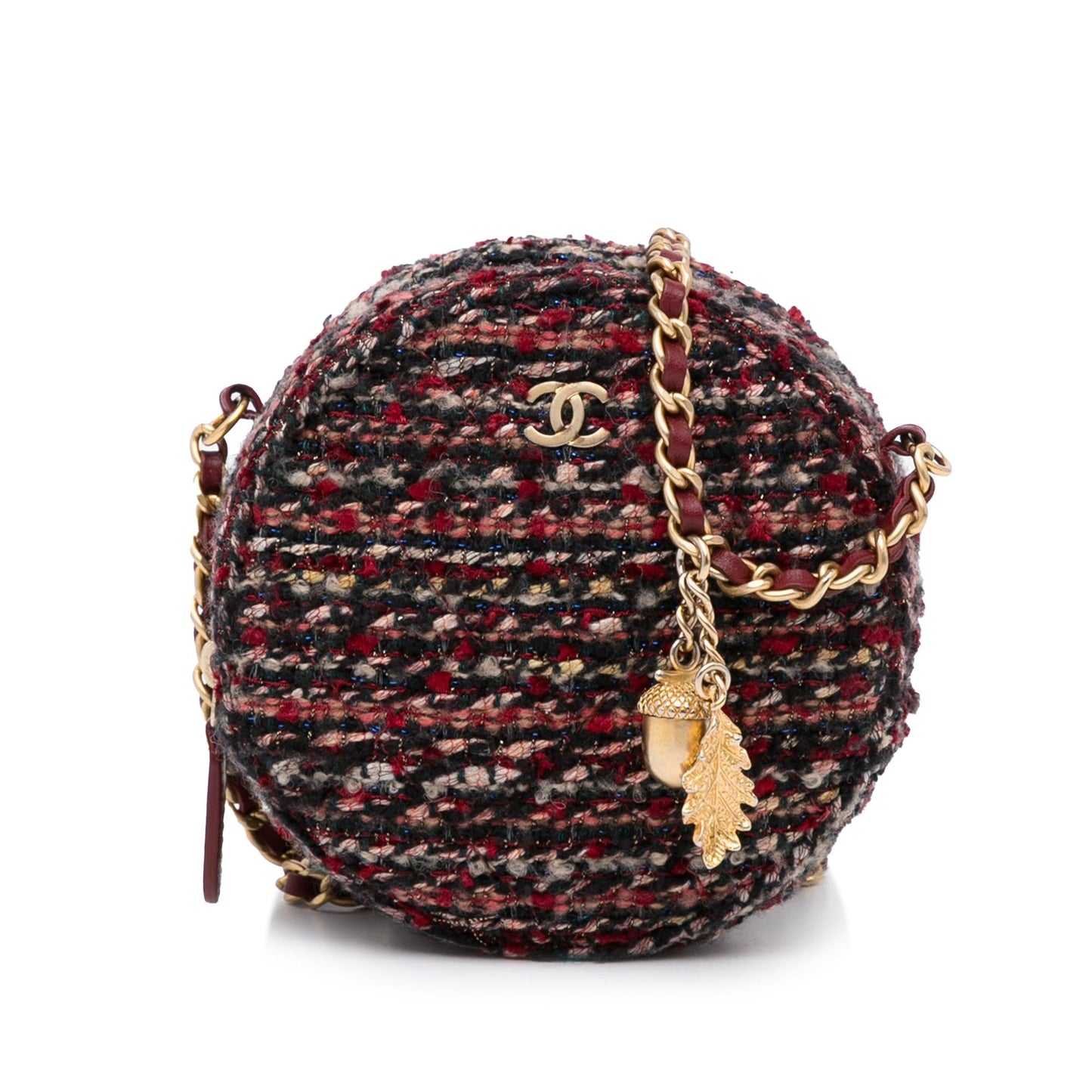 Chanel Round As Earth Tweed Crossbody (SHG-57R2s9)