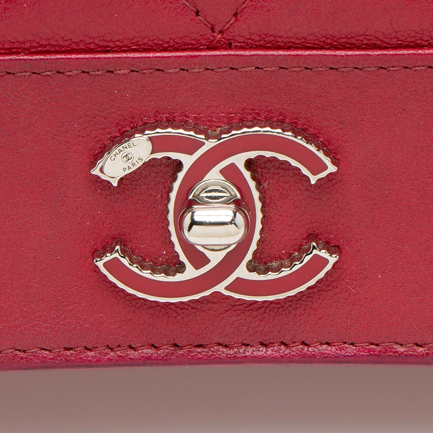 Chanel Sheepskin Mademoiselle Vintage Wallet on Chain (SHF-y6Nl1K)