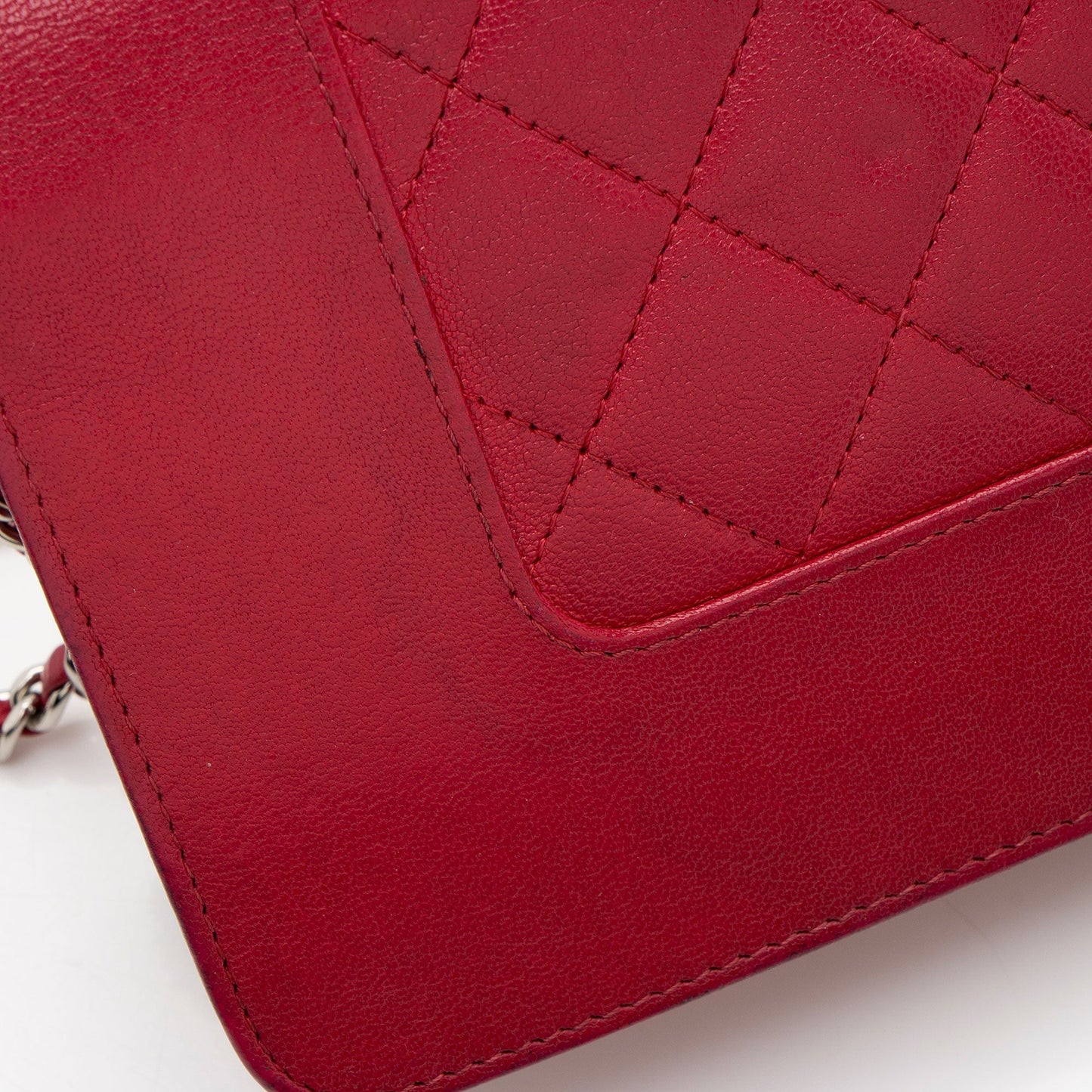 Chanel Sheepskin Mademoiselle Vintage Wallet on Chain (SHF-y6Nl1K)