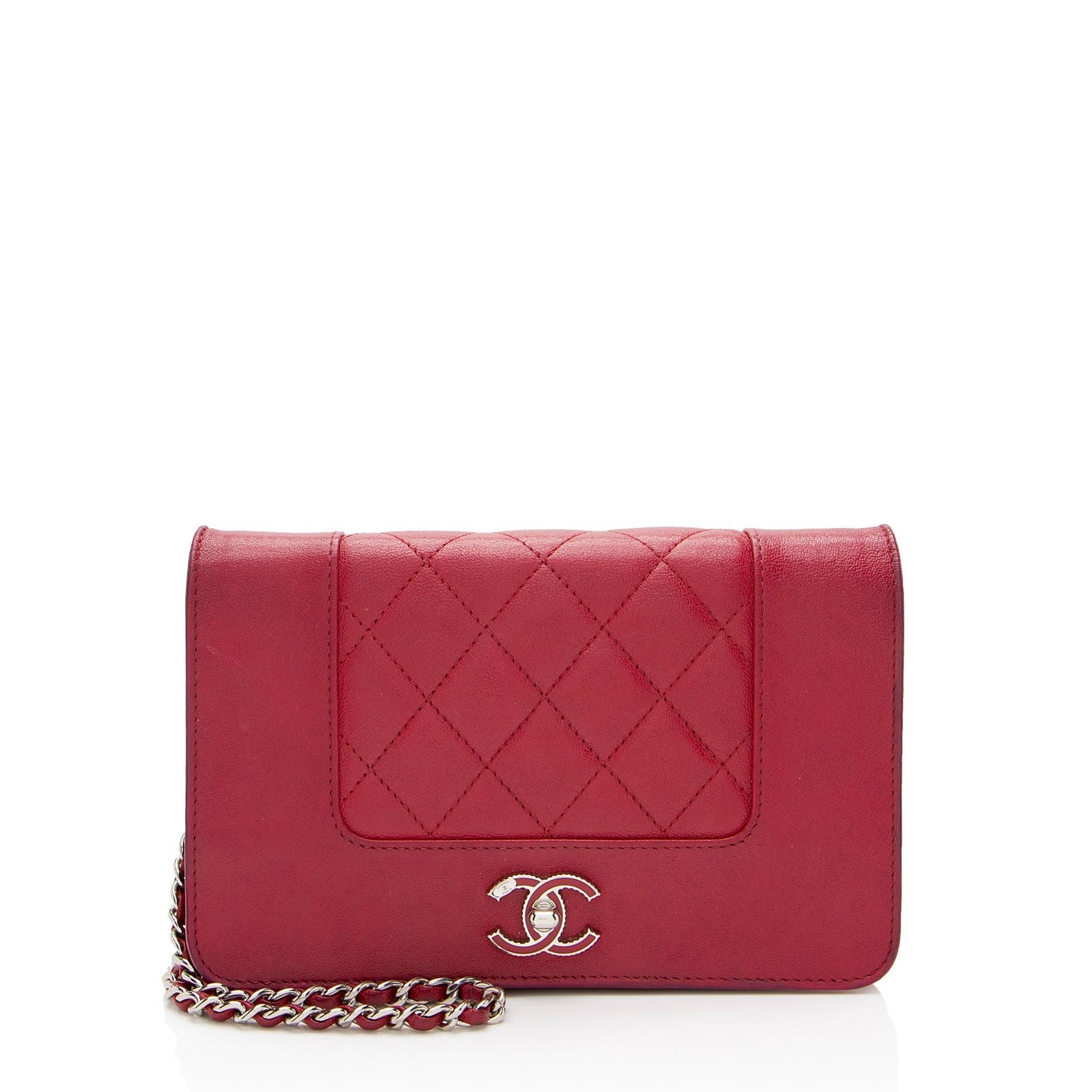Chanel Sheepskin Mademoiselle Vintage Wallet on Chain (SHF-y6Nl1K)