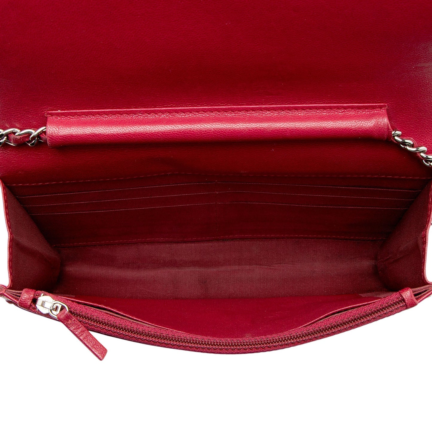 Chanel Sheepskin Mademoiselle Vintage Wallet on Chain (SHF-y6Nl1K)