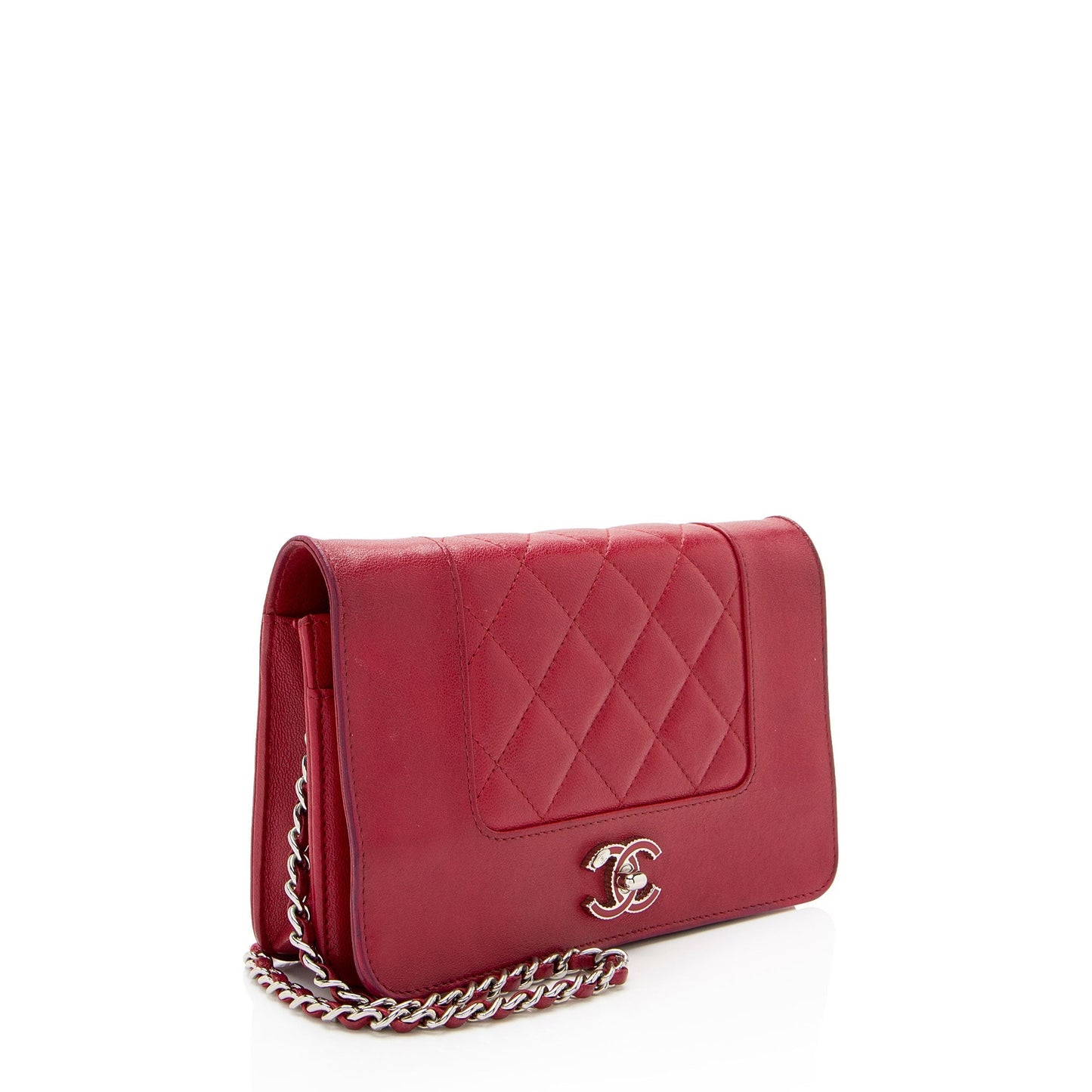 Chanel Sheepskin Mademoiselle Vintage Wallet on Chain (SHF-y6Nl1K)