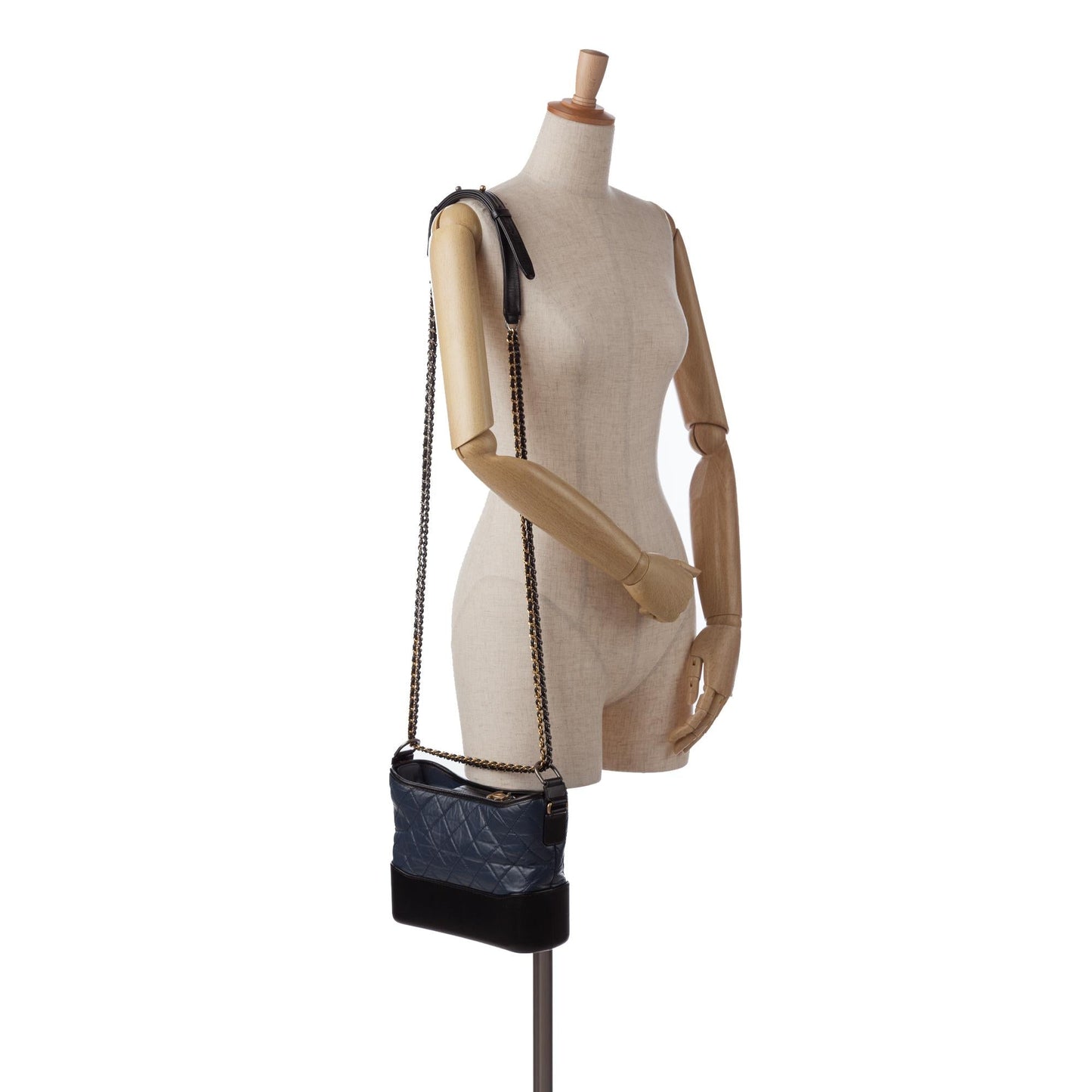Chanel Small Bicolor Aged Calfskin Gabrielle Crossbody (SHG-pV2C0E)