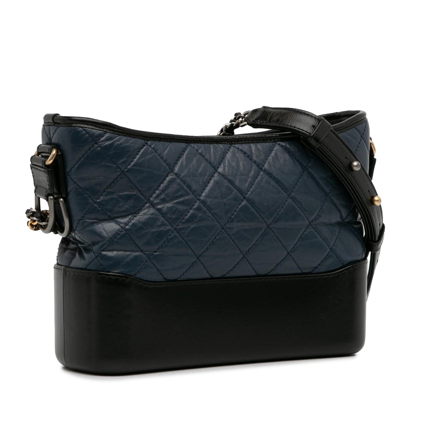 Chanel Small Bicolor Aged Calfskin Gabrielle Crossbody (SHG-pV2C0E)