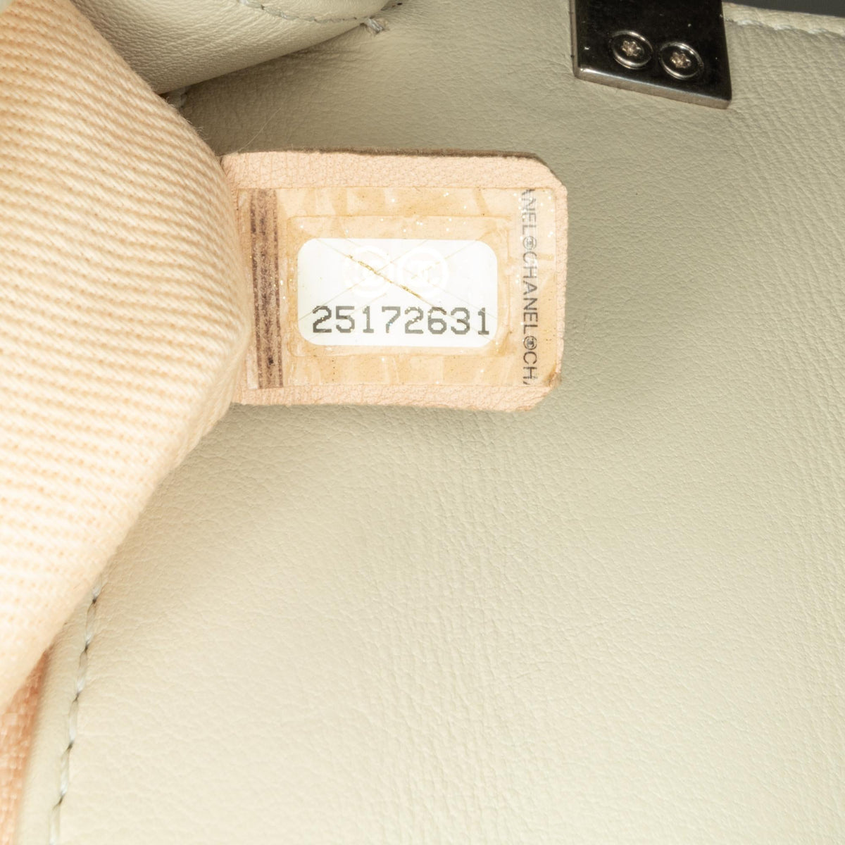 Chanel Small Calfskin Coco Eyelets Round Flap (SHG-J36UdW)