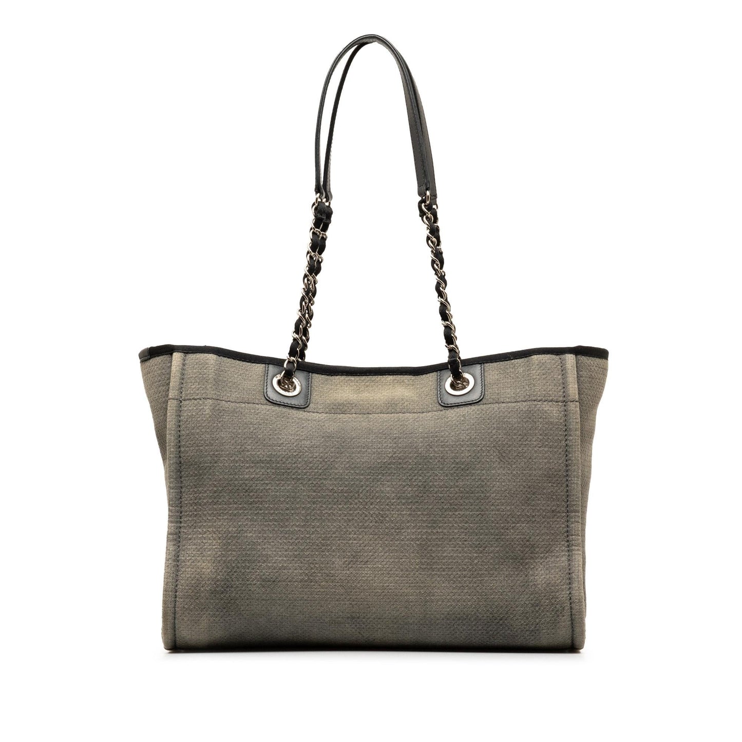 Chanel Small Canvas Deauville Tote (SHG-mmN7Cl)