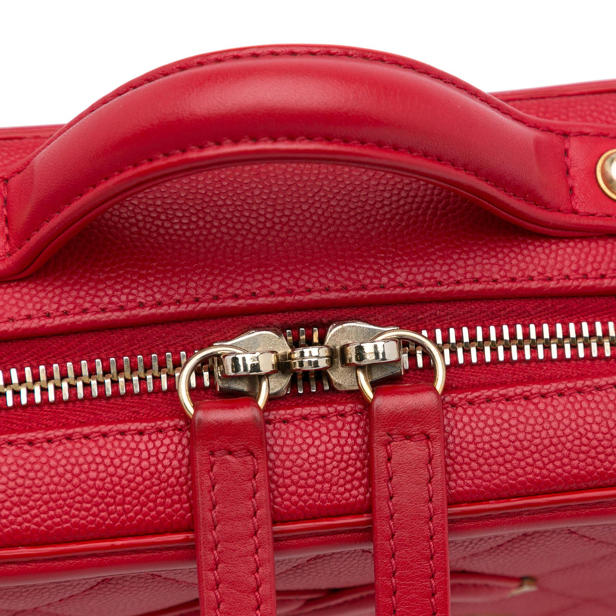 Chanel Small Caviar CC Filigree Vanity Bag