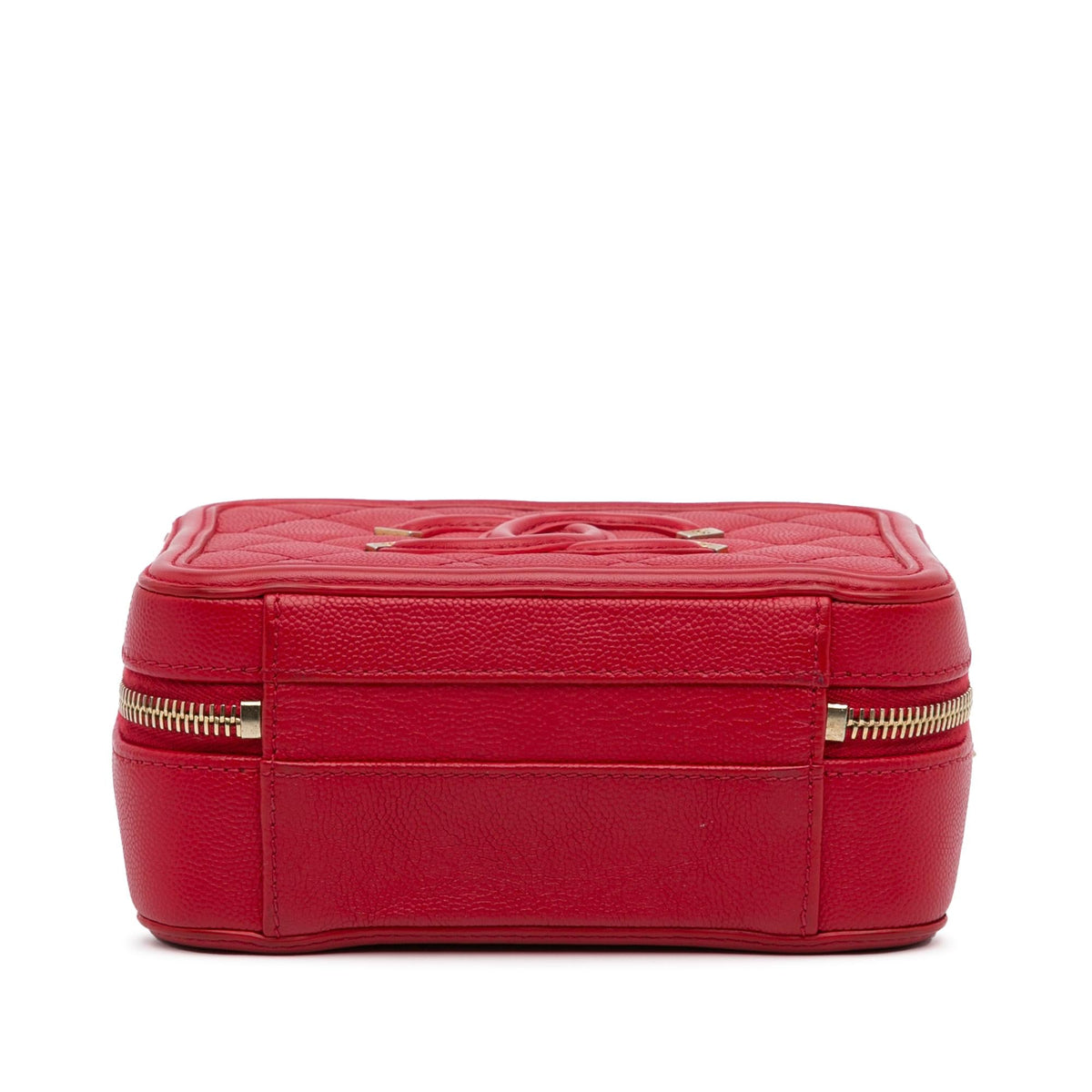 Chanel Small Caviar CC Filigree Vanity Bag