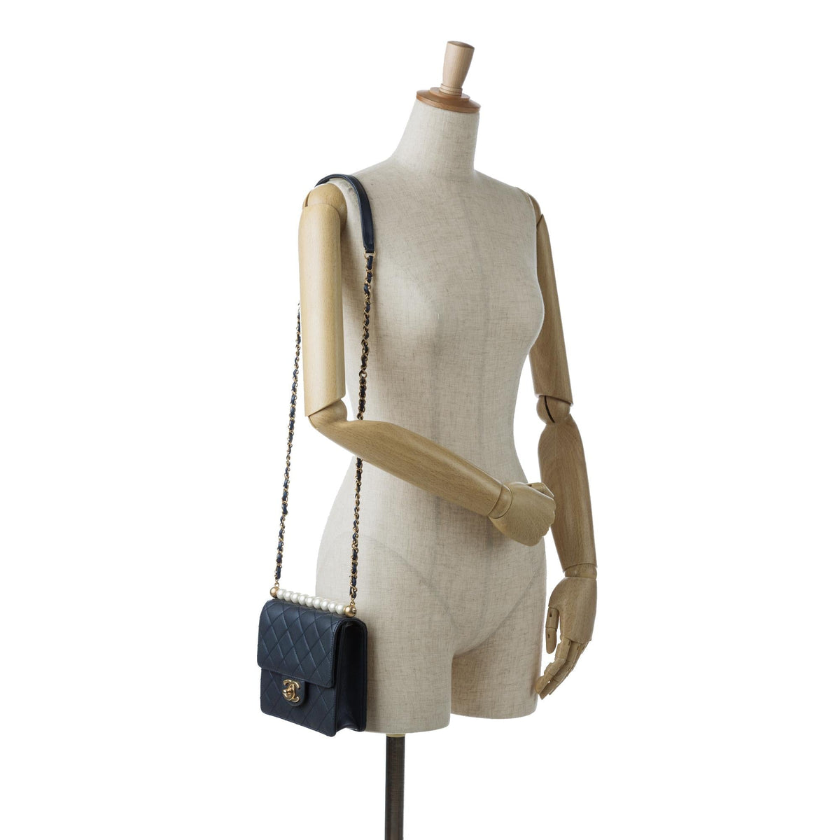 Chanel Small Chic Pearls Flap Bag