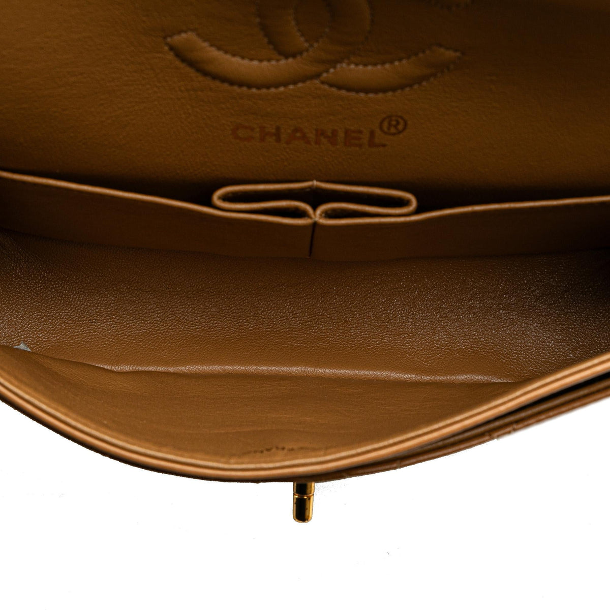 Chanel Small Classic Lambskin Double Flap (SHG-wnxwOT)
