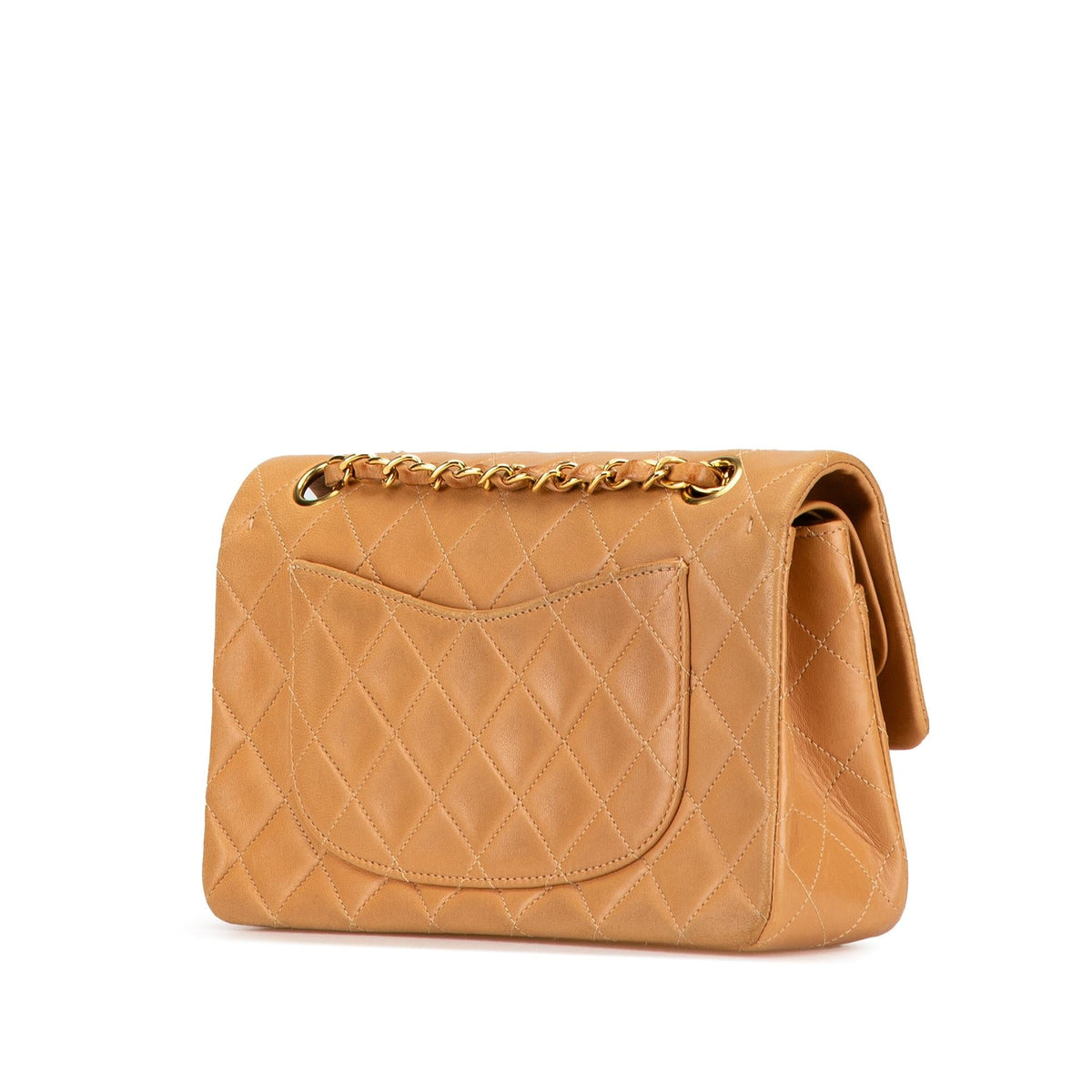 Chanel Small Classic Lambskin Double Flap (SHG-wnxwOT)