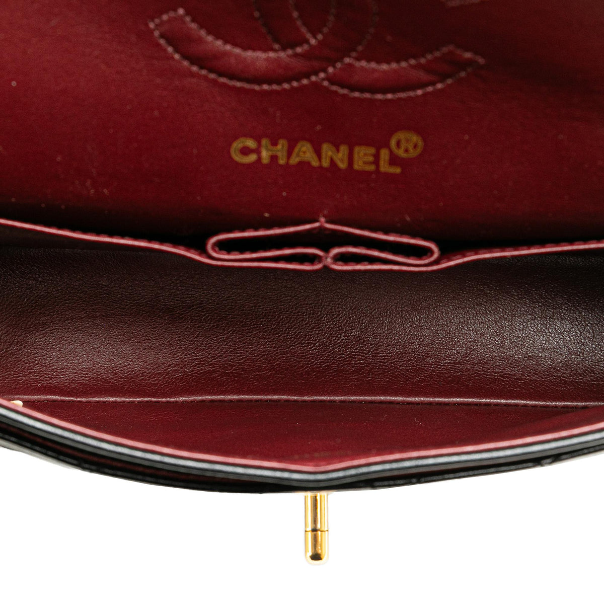 Chanel Small Classic Lambskin Double Flap (SHG-ZA1qw1)
