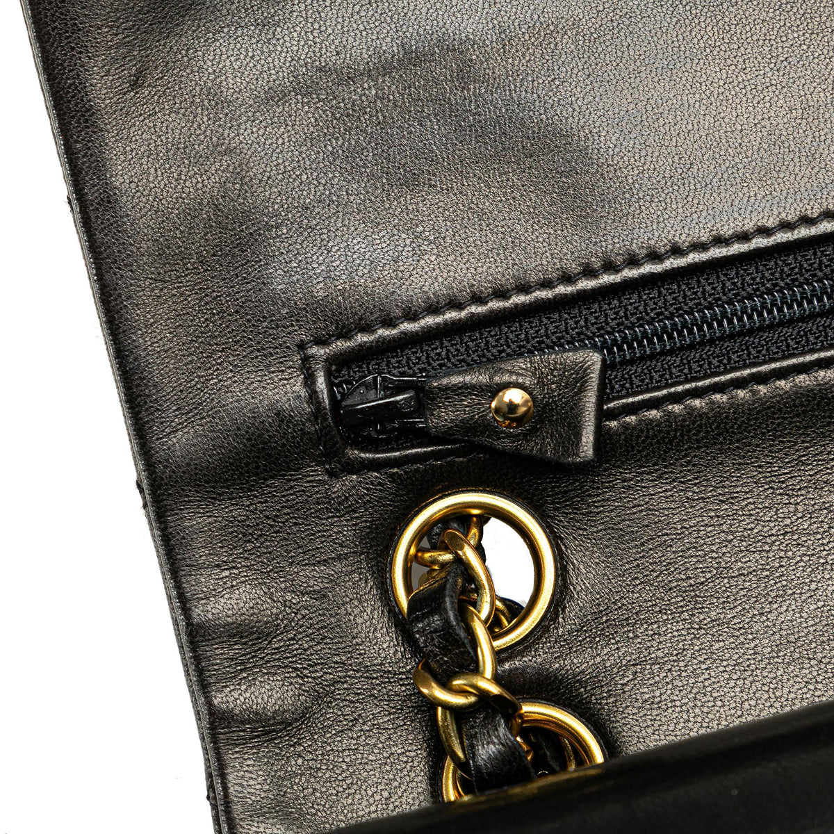 Chanel Small Classic Lambskin Double Flap (SHG-X9pWVZ)