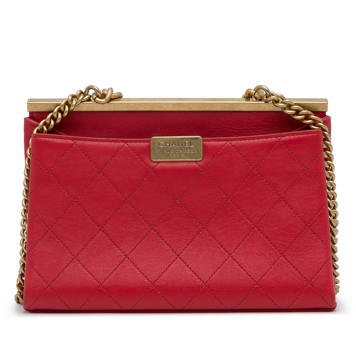 Chanel Small Coco Luxe Flap Satchel (SHG-1DtvPd)