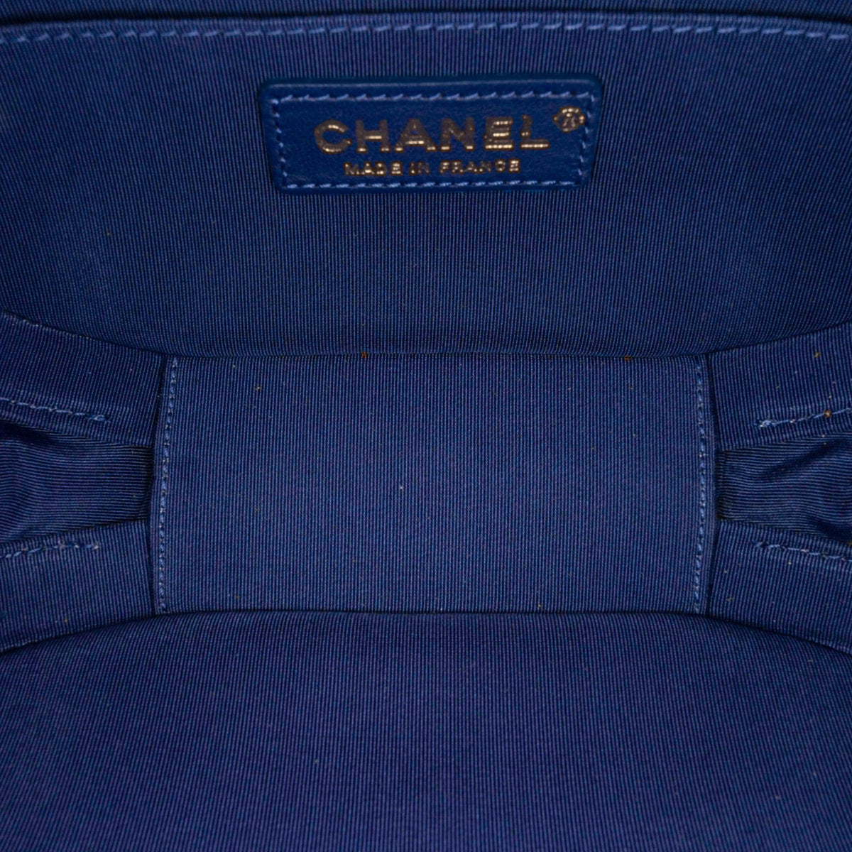 Chanel Small Crumpled Calfskin Vanity Case