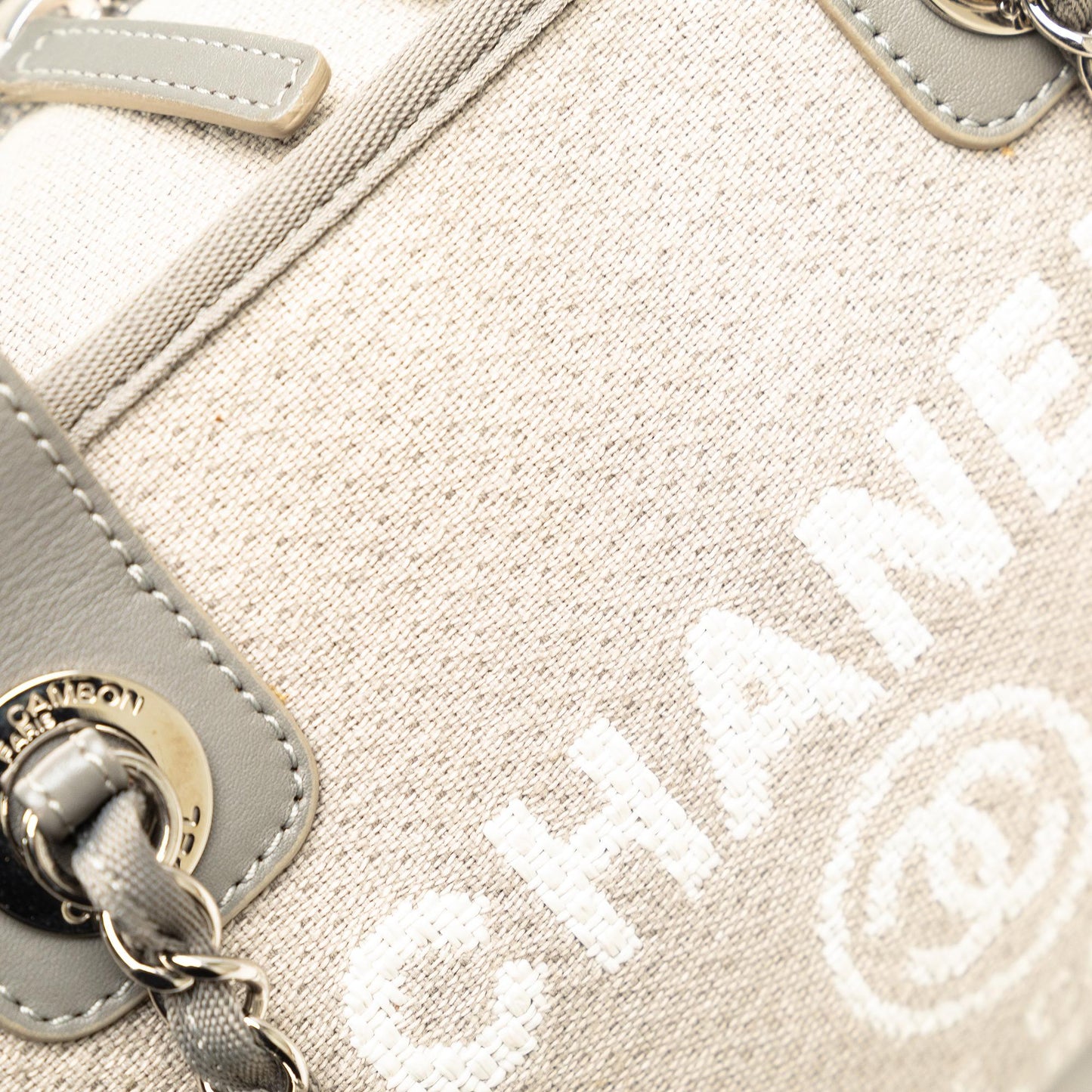 Chanel Small Deauville Bowling Satchel (SHG-14IzyR)