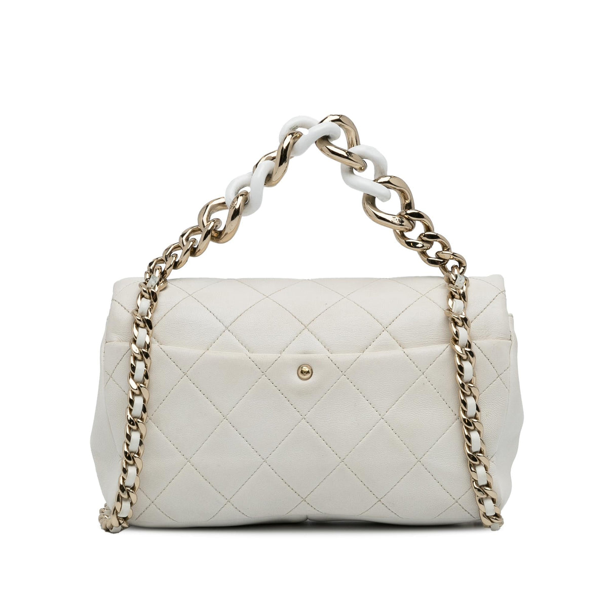 Chanel Small Elegant Chain Single Flap (SHG-fx2KQZ)