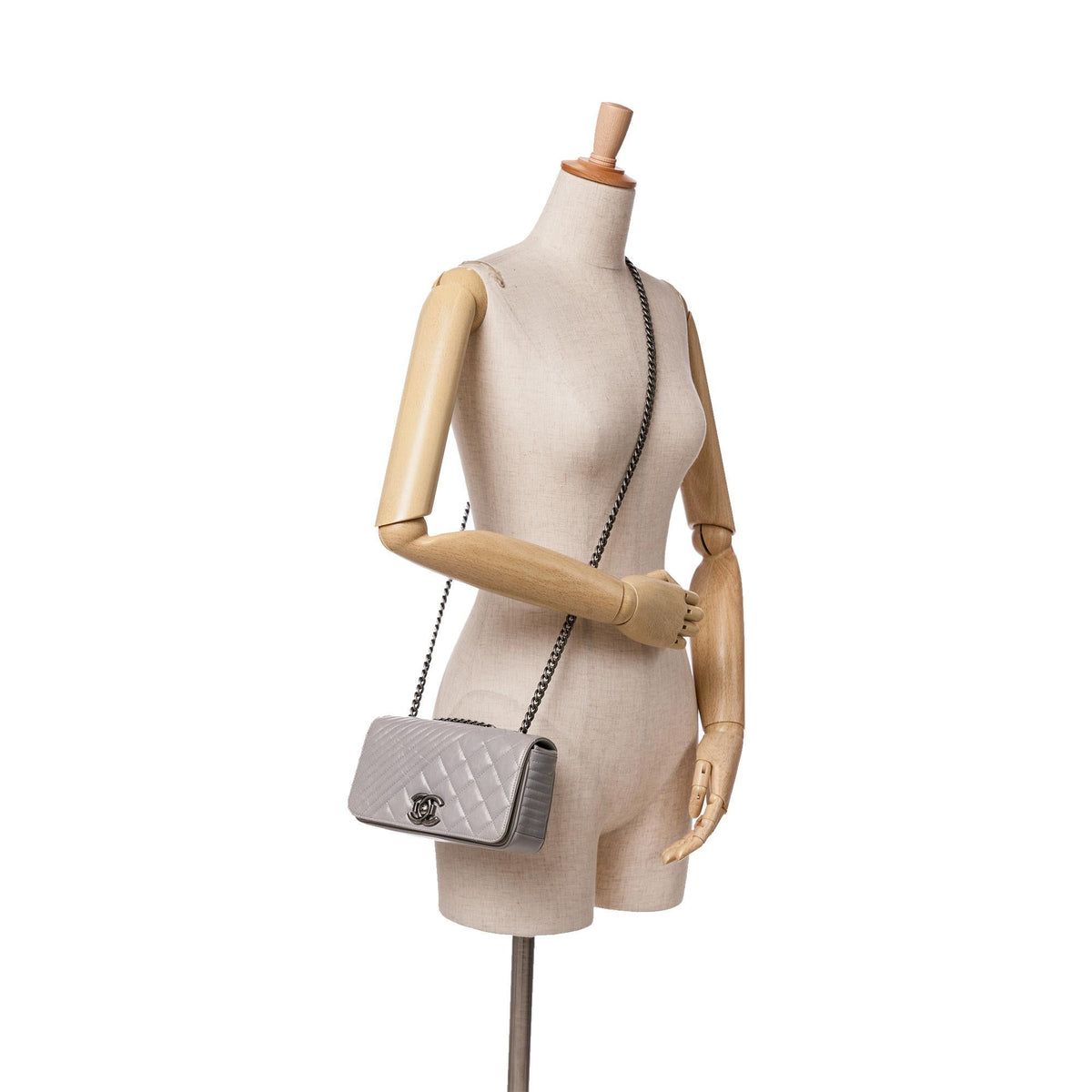 Chanel Small Glazed Calfskin Coco Boy Flap (SHG-b3uTmc)