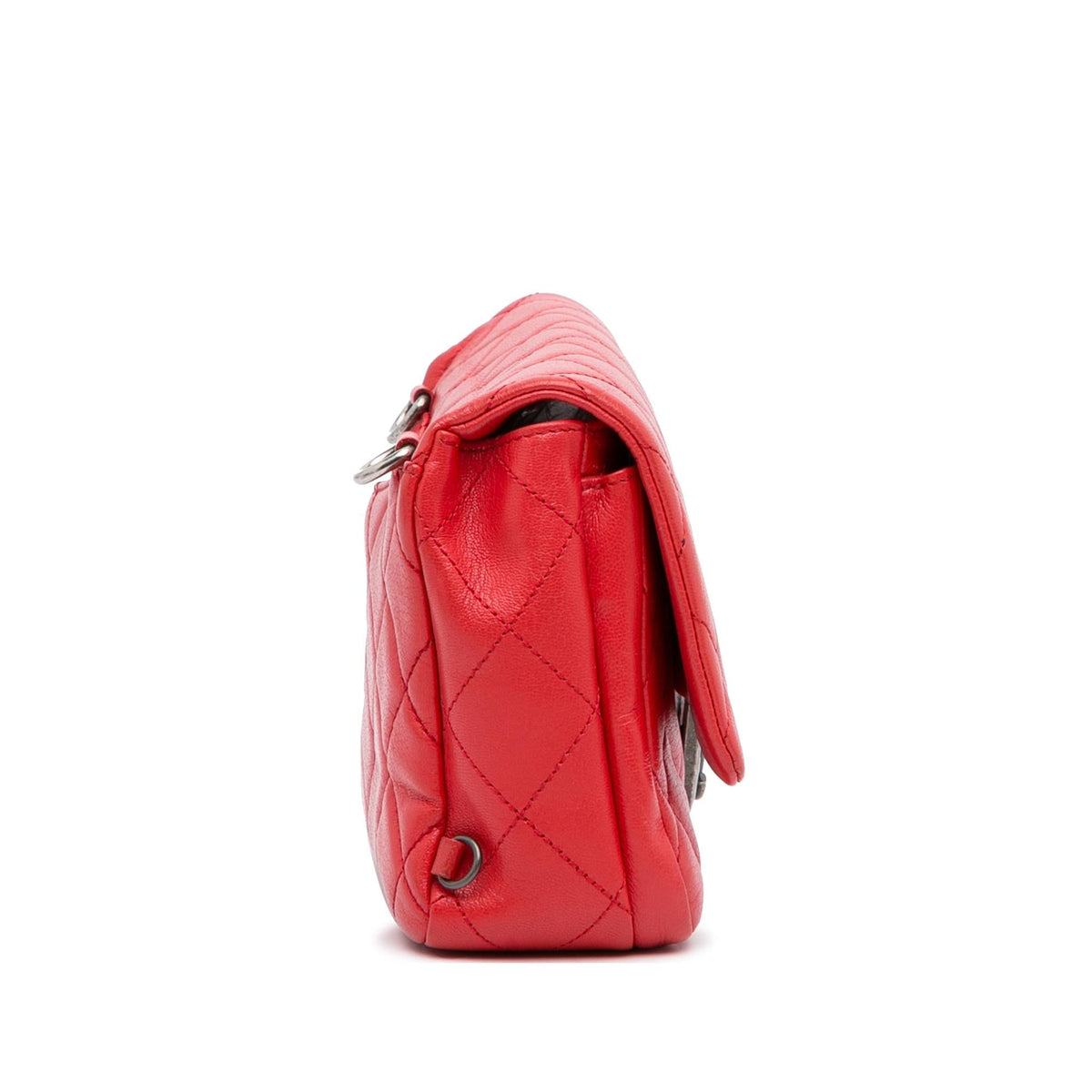 Chanel Small Goatskin Double Carry Waist Chain Flap (SHG-U5WSIb)