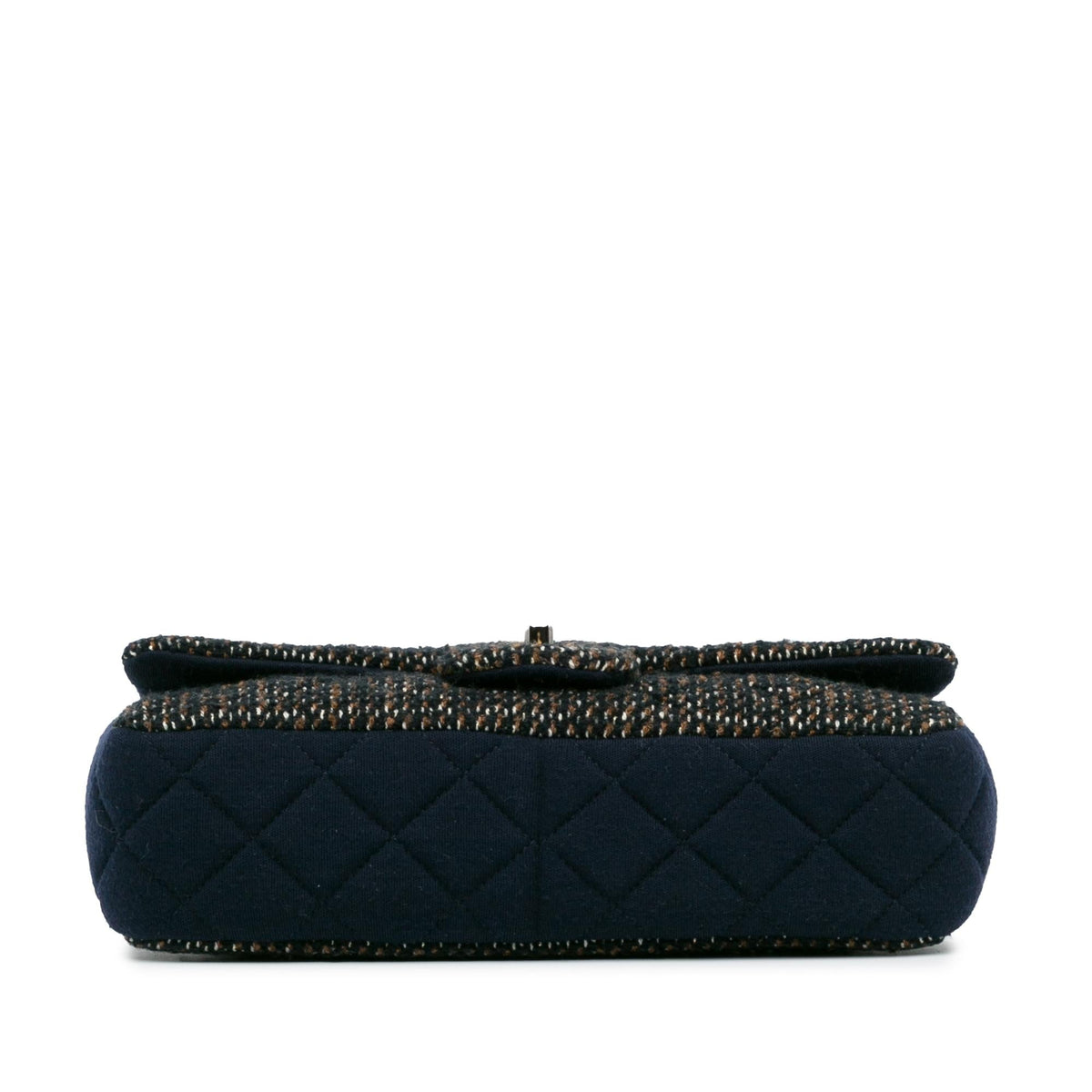 Chanel Small Jersey Tweed Flap (SHG-6Tm9uk)