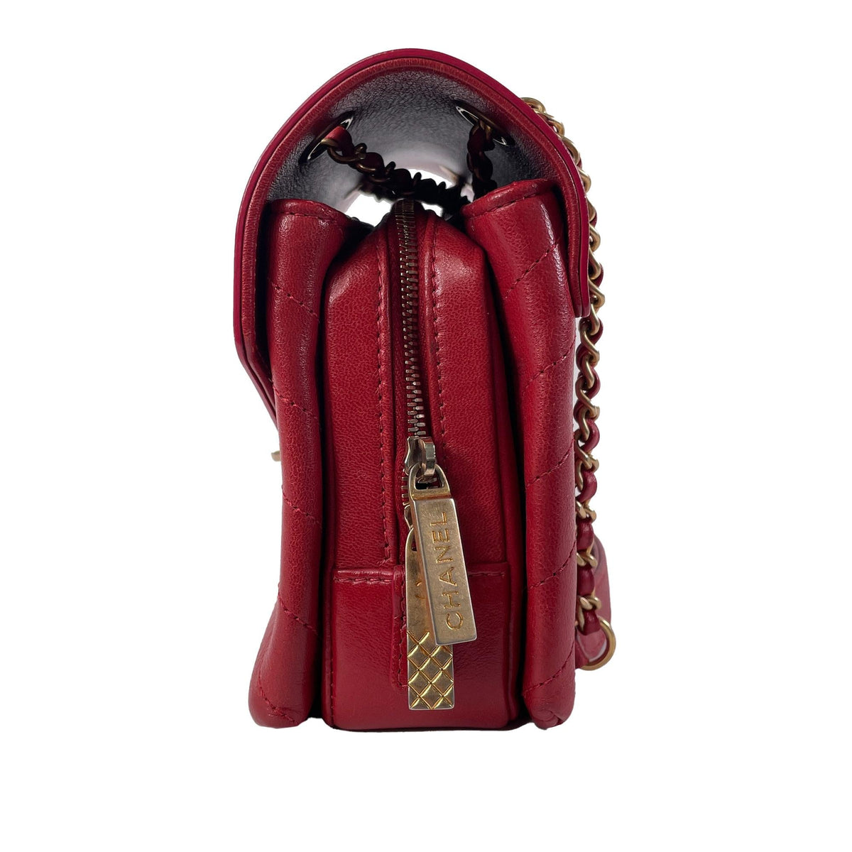 Chanel Small Lambskin Coco Chevron Envelope Flap Bag (SHG-pi3CHQ)