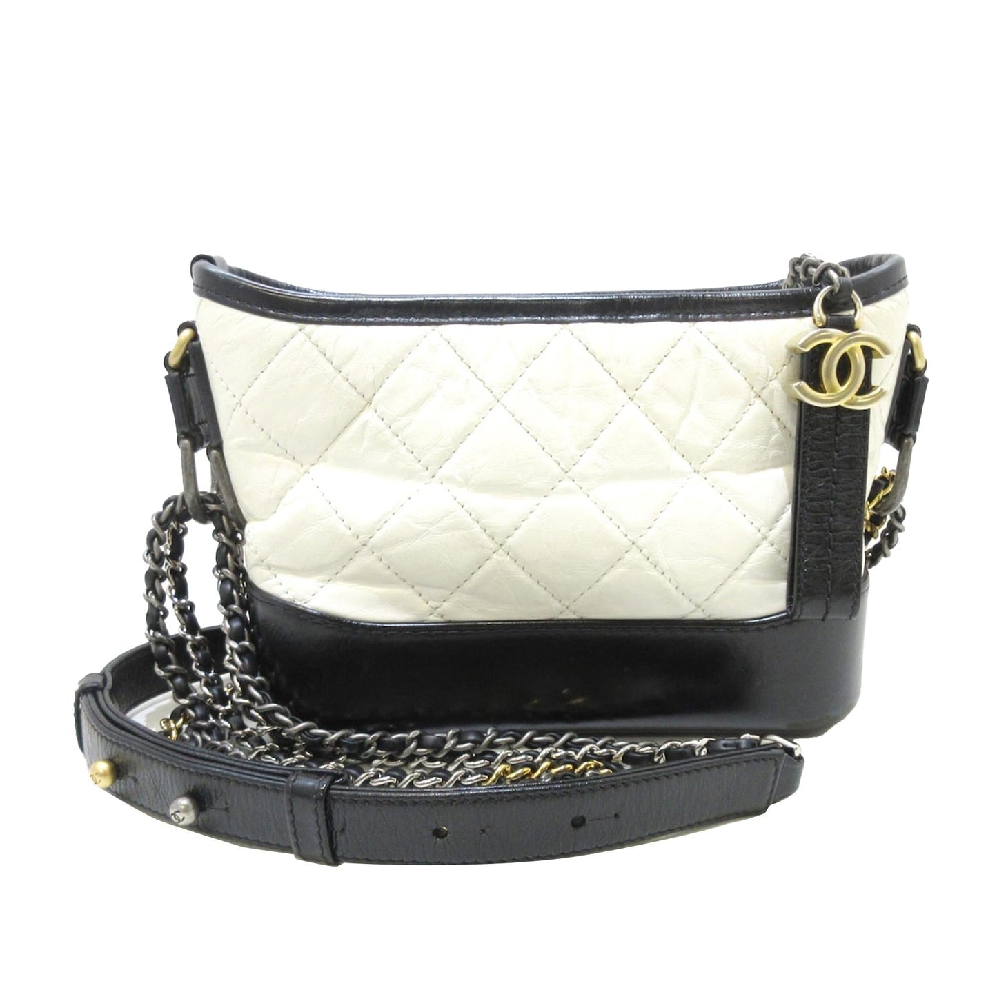 Chanel Small Lambskin Gabrielle Crossbody Bag (SHG-h1wpRp)