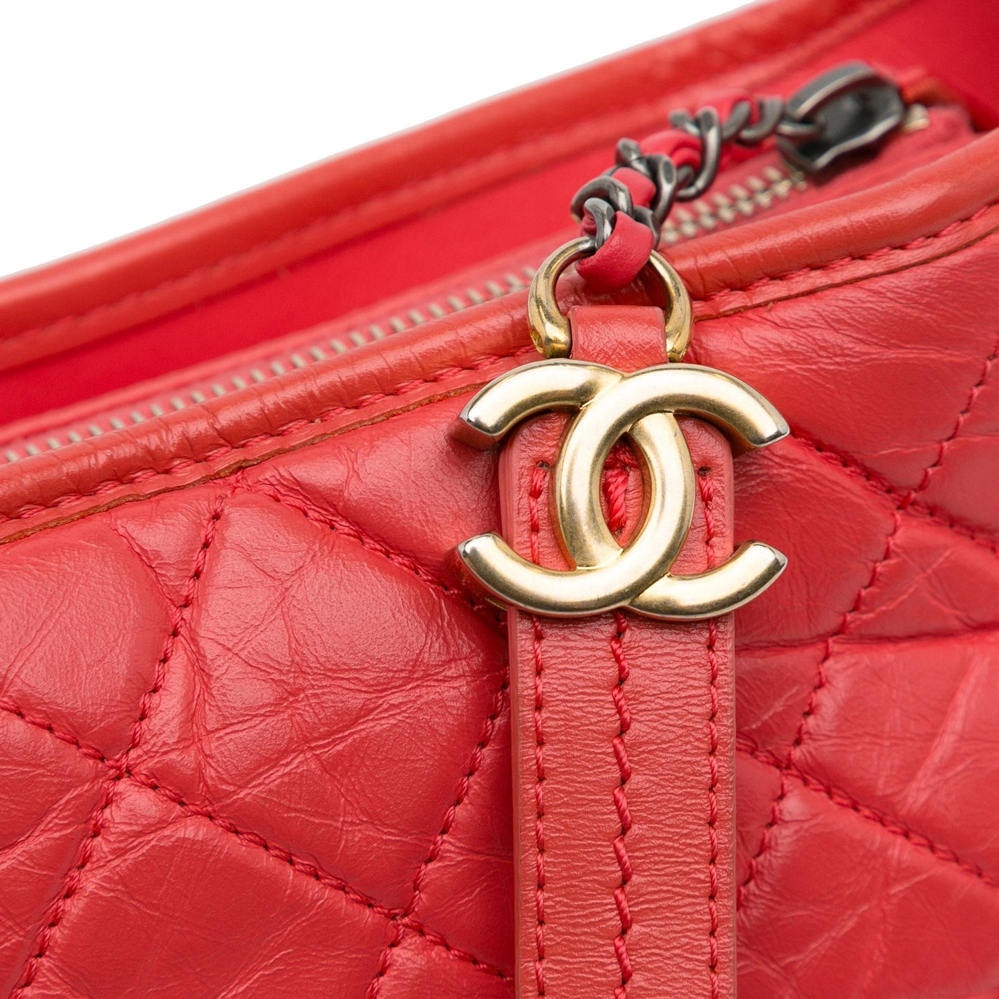 Chanel Small Lambskin Gabrielle Crossbody Bag (SHG-Ex3JfU)