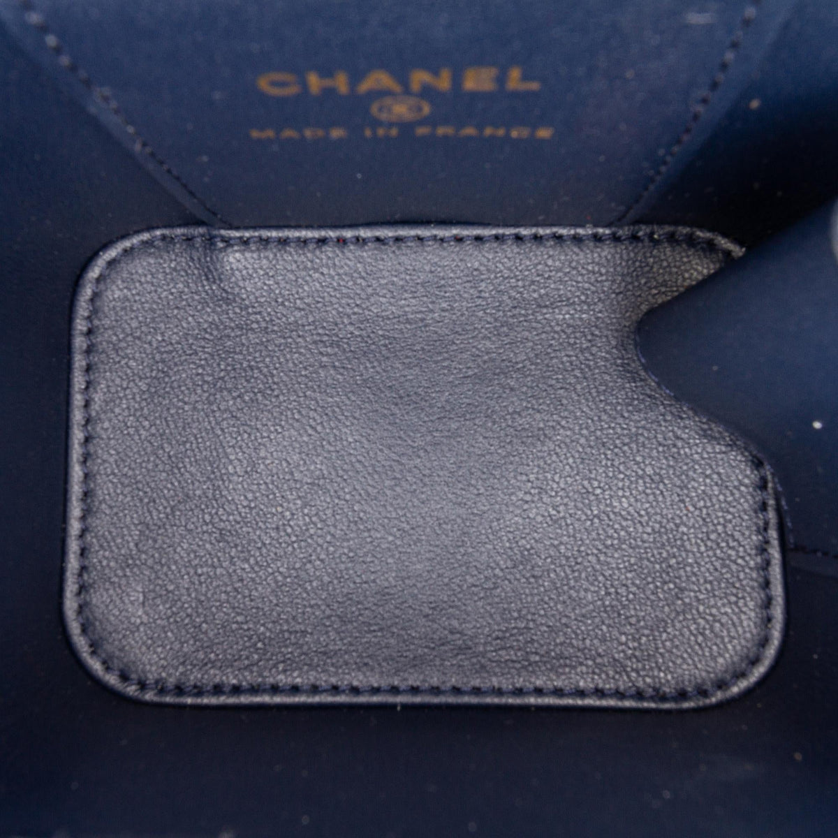 Chanel Small Lambskin Top Handle Vanity Bag (SHG-2wg184)