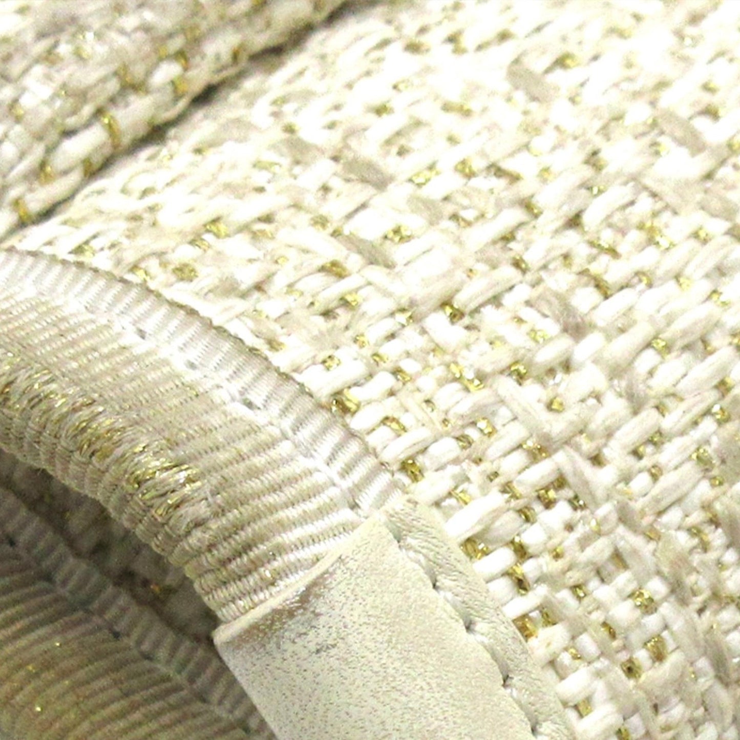 Chanel Small Lurex Boucle Deauville Tote (SHG-8lEXrU)