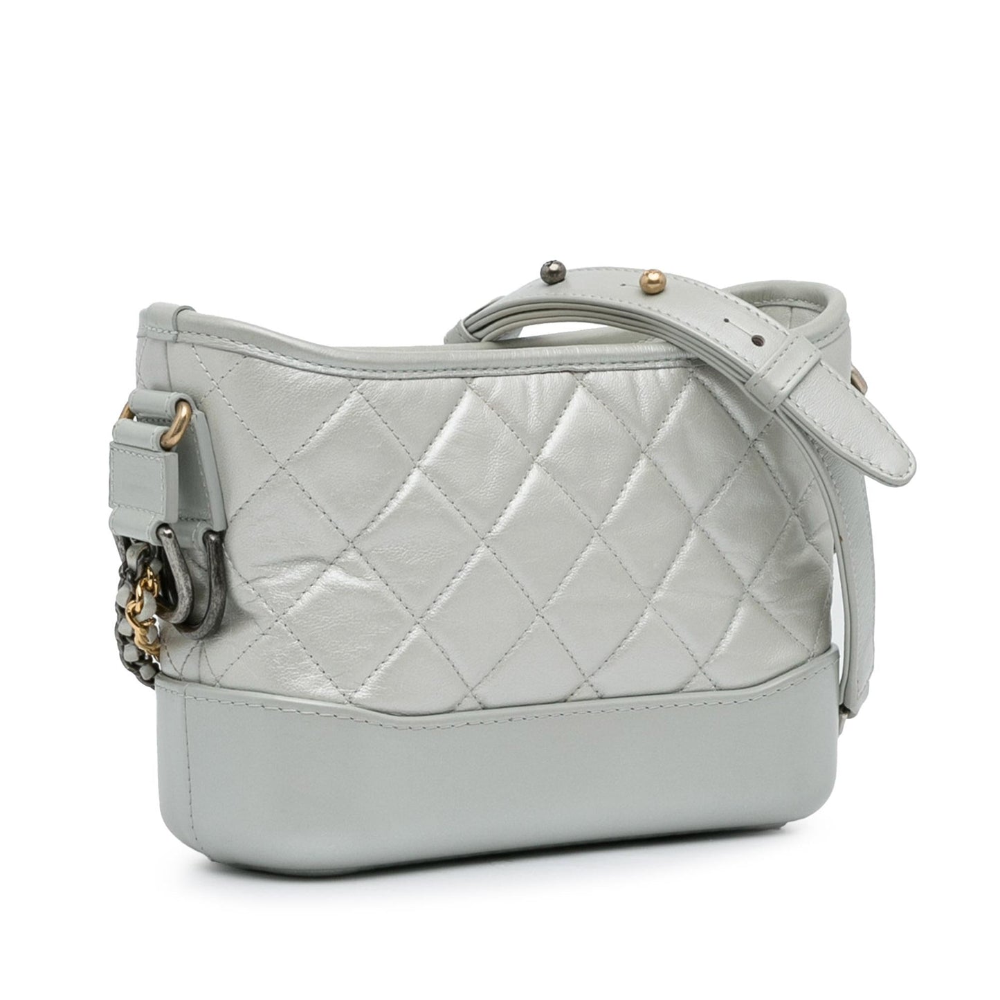 Chanel Small Metallic Gabrielle Crossbody Bag (SHG-aBkbLm)