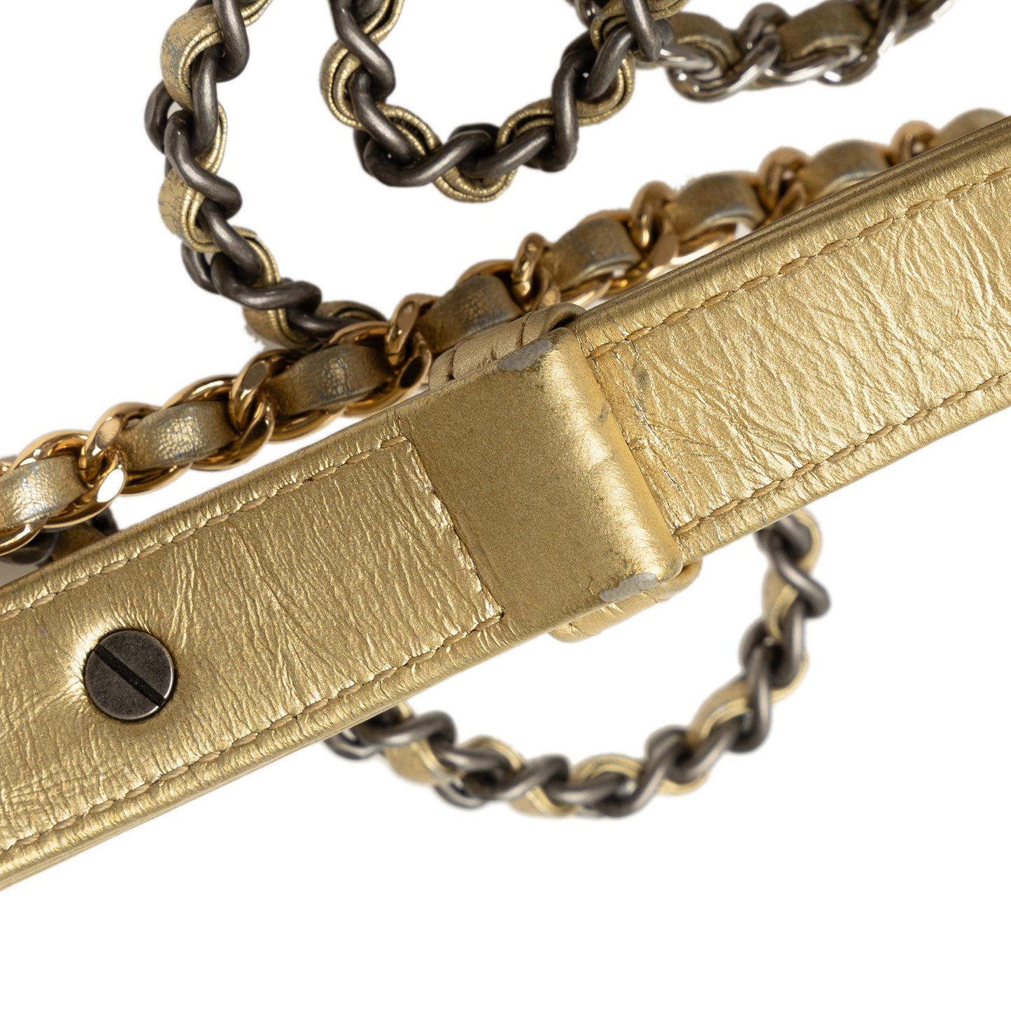 Chanel Small Metallic Lambskin Gabrielle Crossbody (SHG-XYucts)