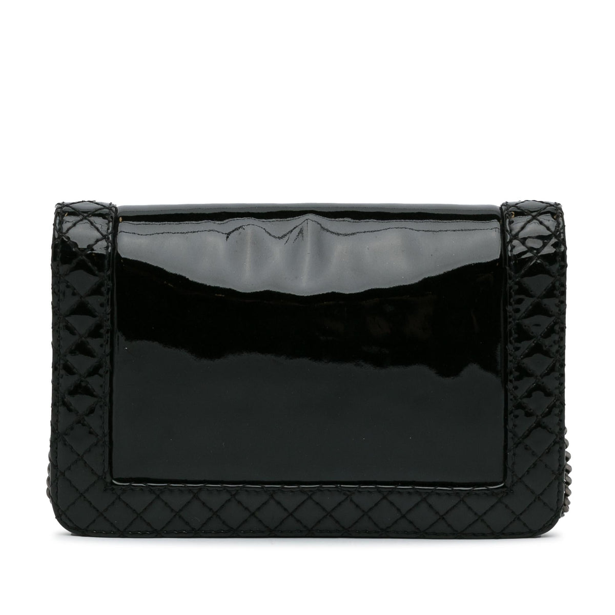 Chanel Small Patent Boy Reverso Flap