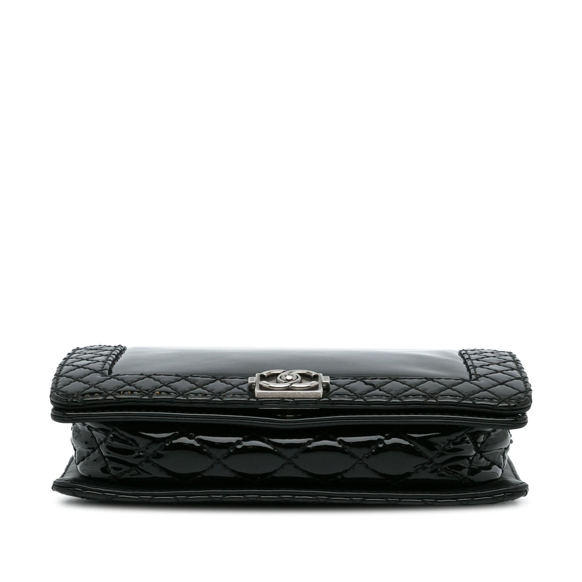 Chanel Small Patent Boy Reverso Flap
