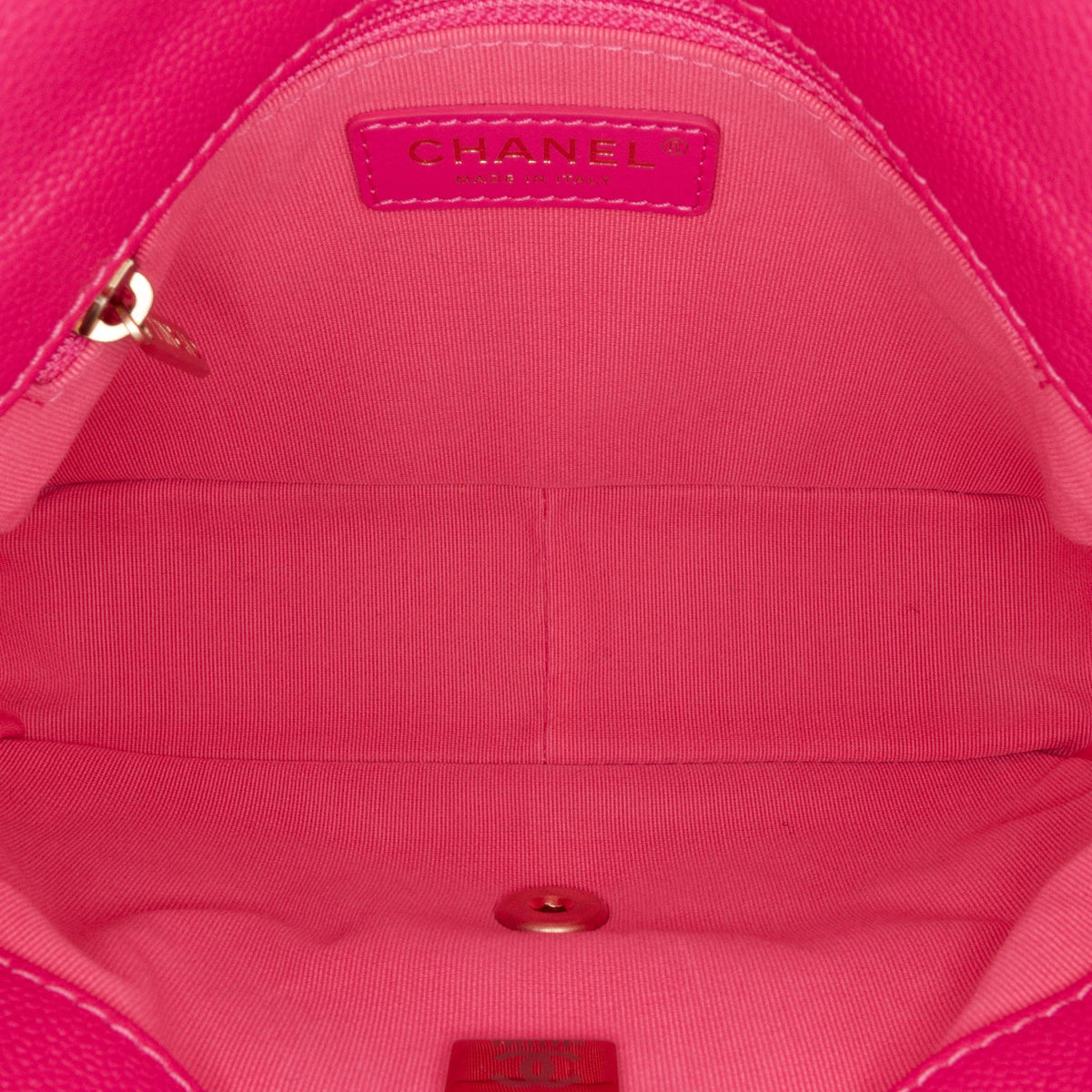 Chanel Small Quilted Caviar Chain Melody Flap (SHG-NhLCtj)