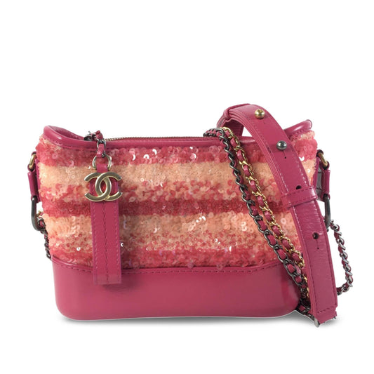 Chanel Small Sequin Gabrielle Crossbody (SHG-4Wsy7u)