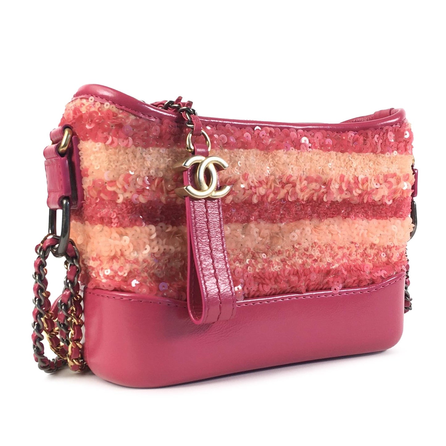 Chanel Small Sequin Gabrielle Crossbody (SHG-4Wsy7u)