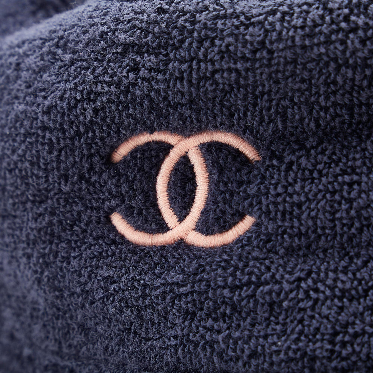 Chanel Terry Cloth CC Bucket Hat (SHG-mXi16g)