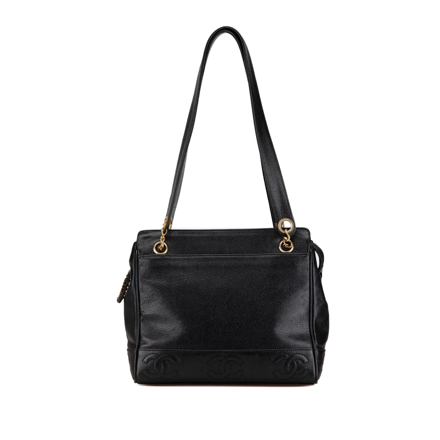 Chanel Triple CC Caviar Shoulder Bag (SHG-fLBKOy)