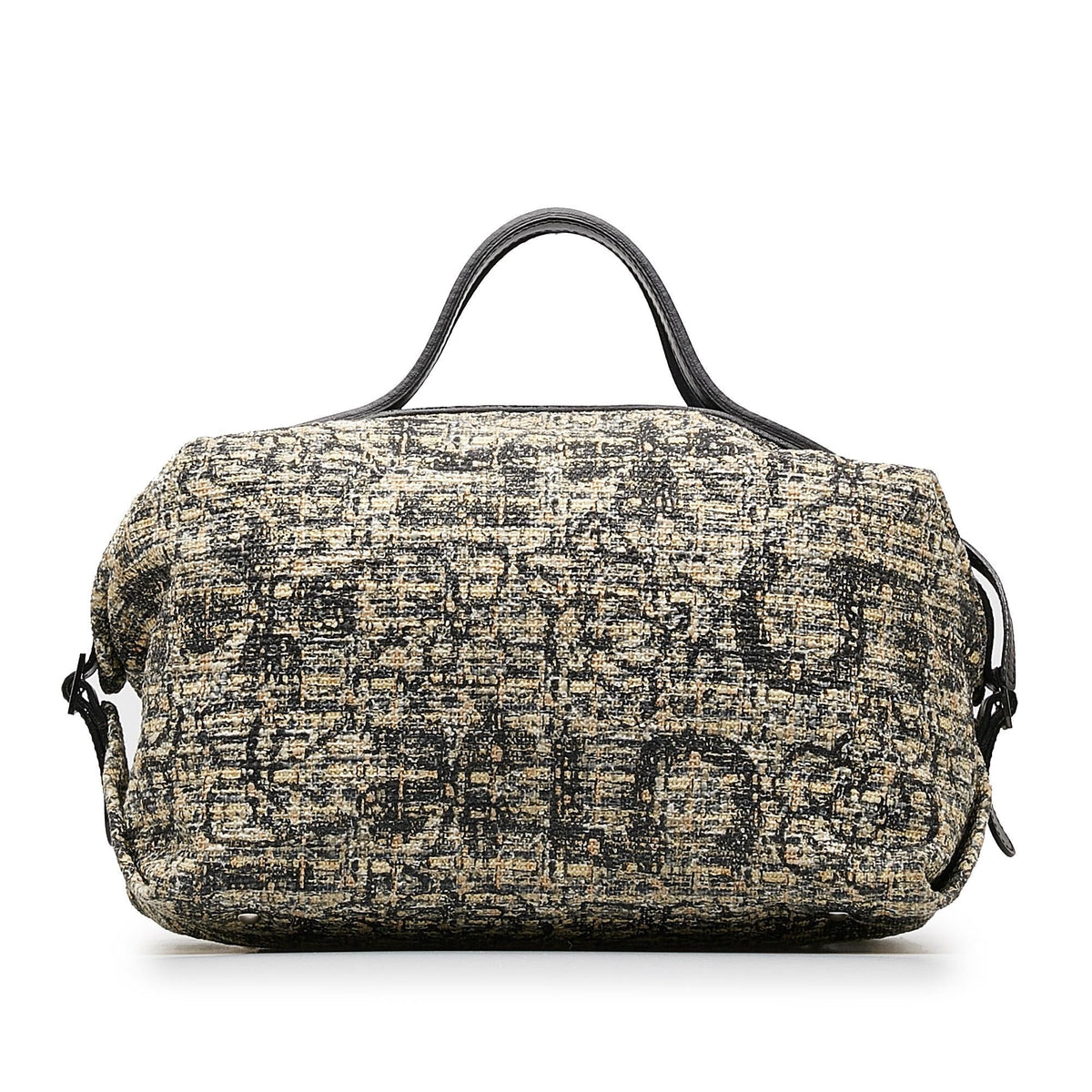 Chanel Tweed Clover Handbag (SHG-JHfvlH)