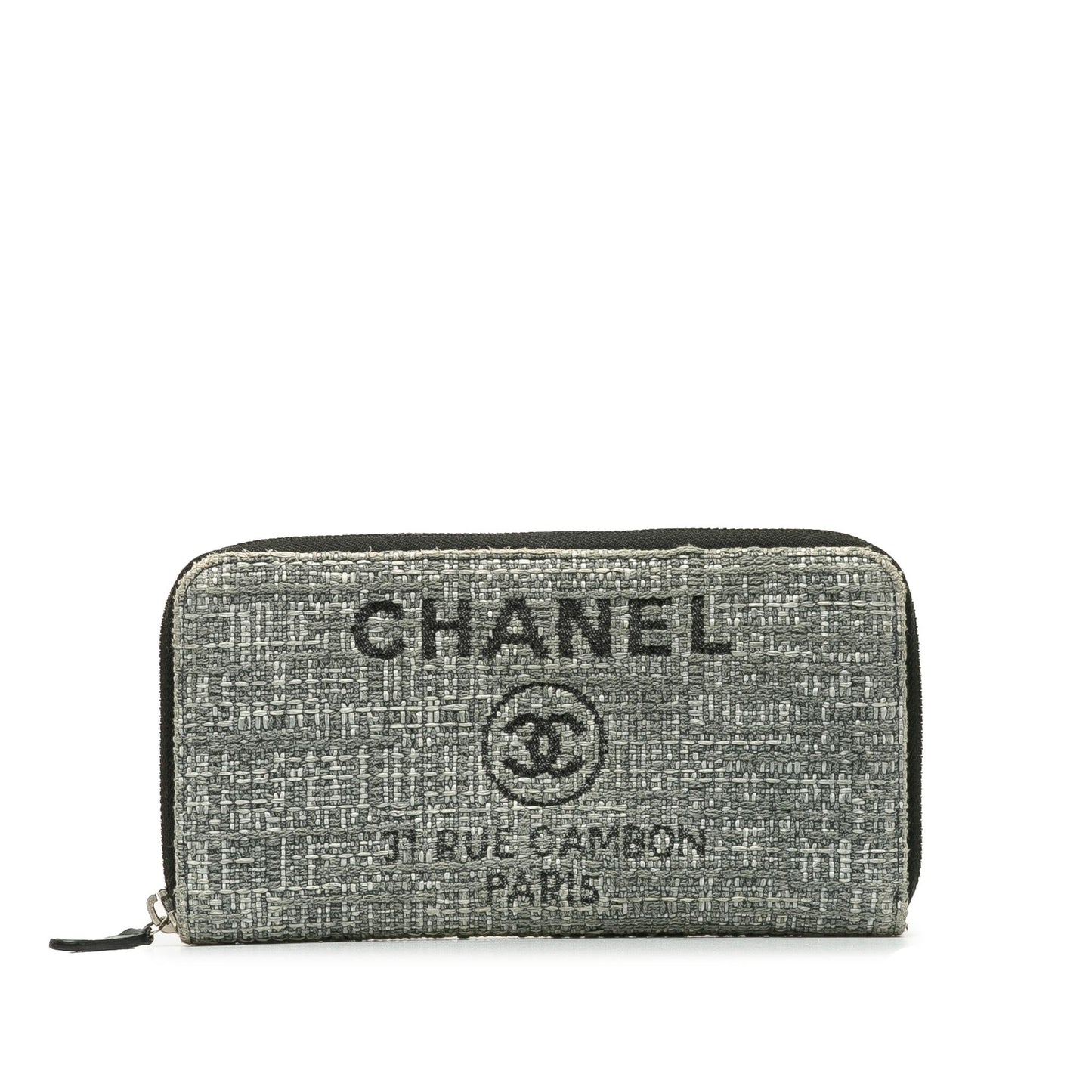 Chanel Tweed Deauville Continental Wallet (SHG-KXyV9k)