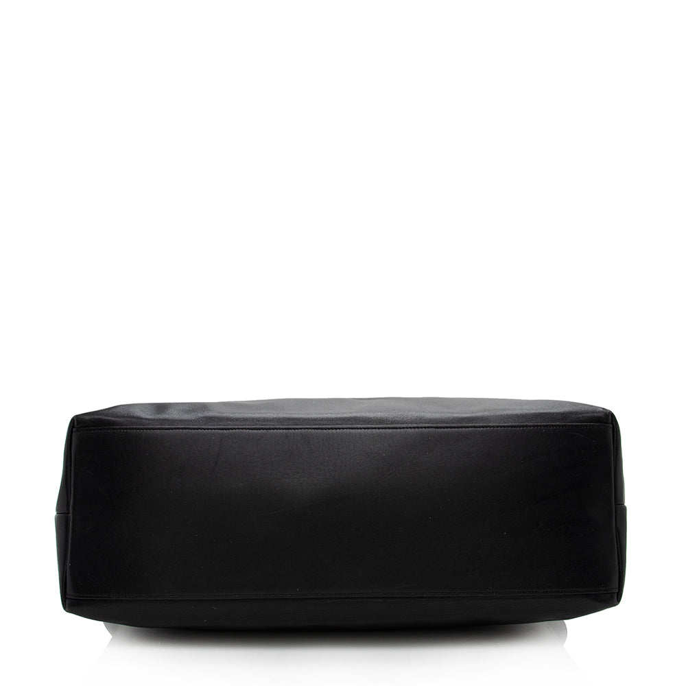 Chanel Vintage Lambskin Chain CC Tote (SHF-15054)