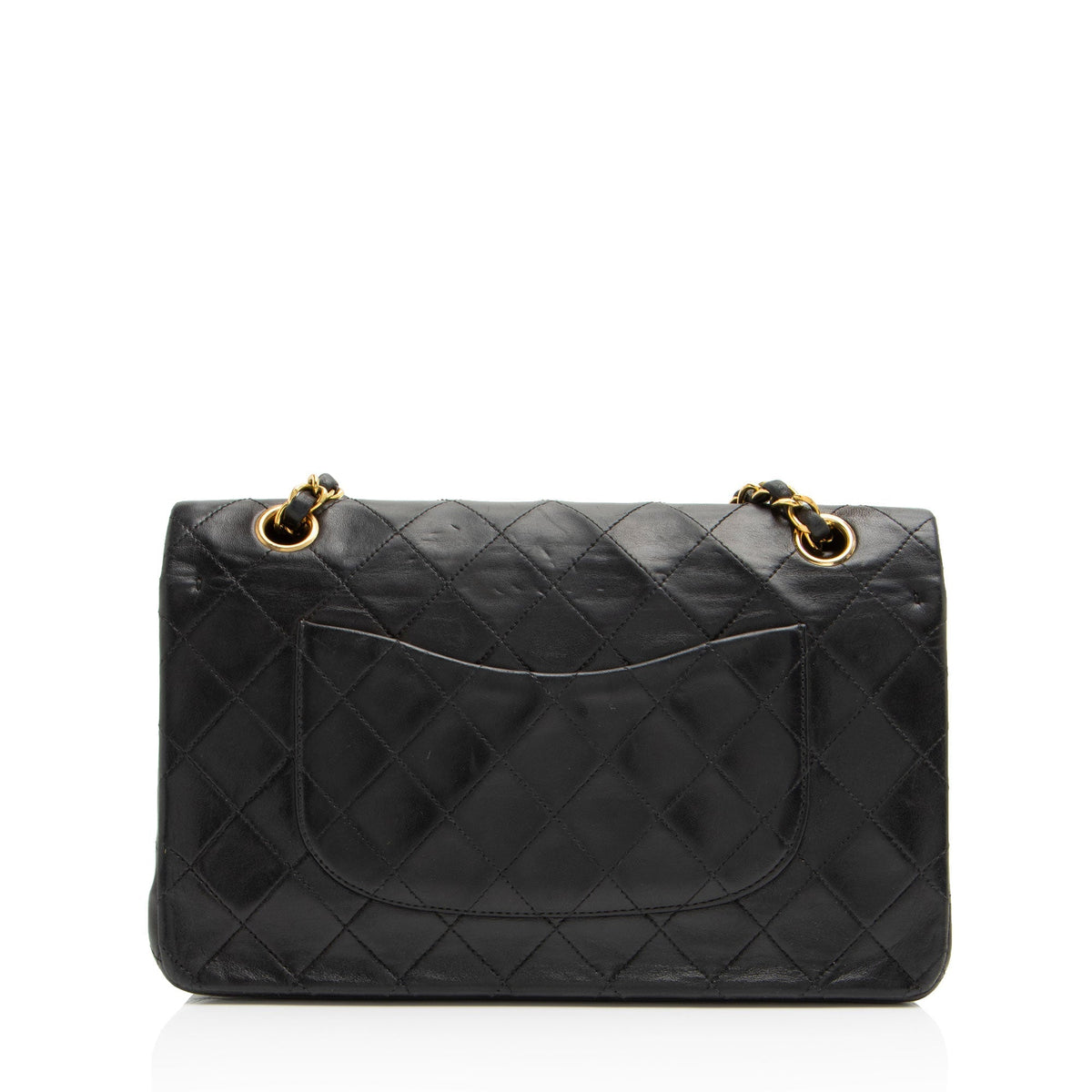 Chanel Vintage Lambskin Classic Medium Double Flap Bag (SHF-iOX8o0)