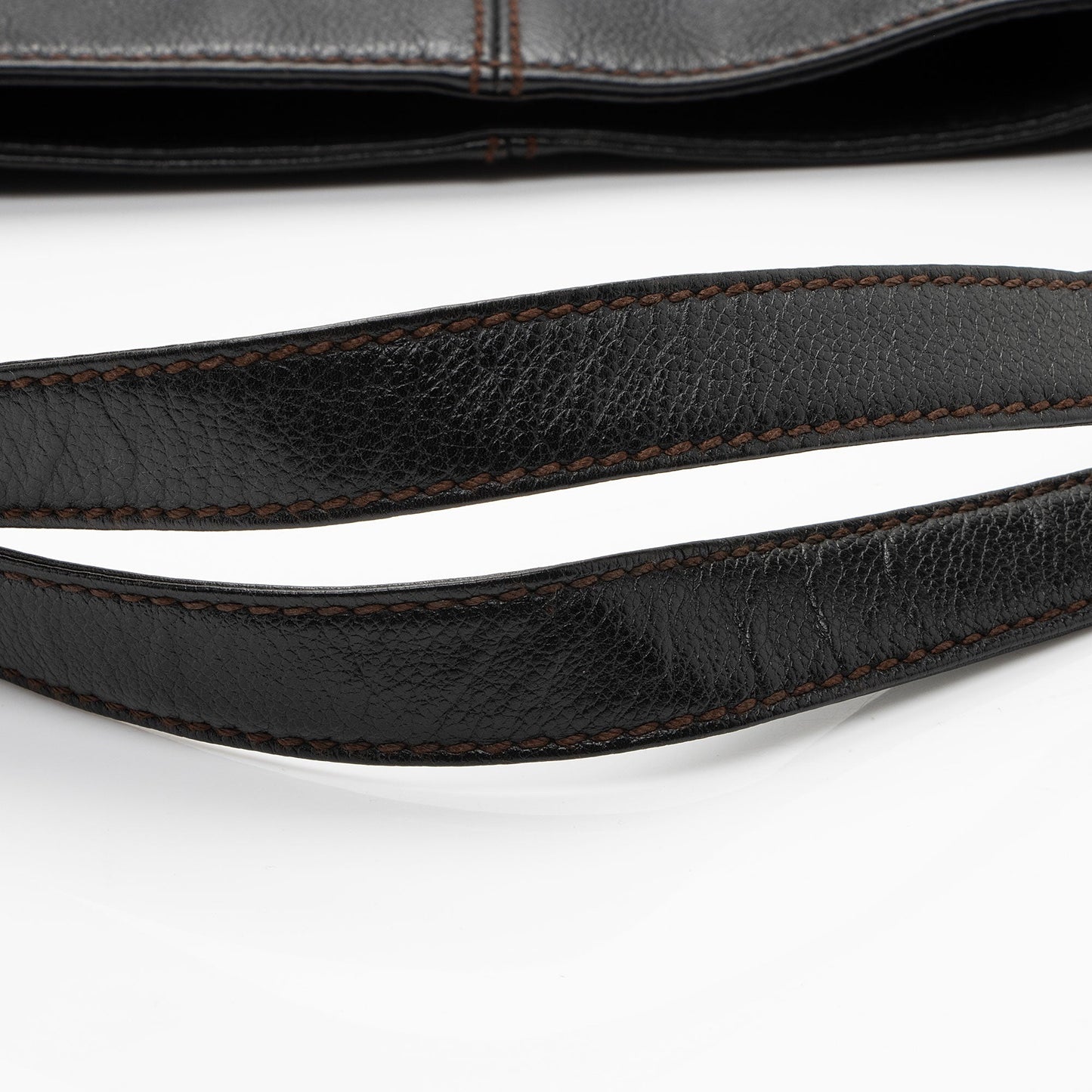 Chanel Vintage Leather Wood Chain Tote (SHF-bz2XaF)