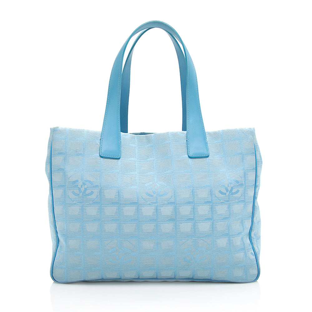 Chanel Vintage Nylon Travel Ligne Large Tote (SHF-18676)